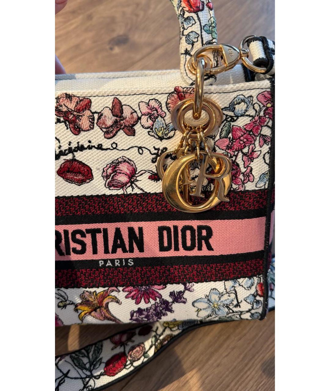 CHRISTIAN DIOR Мульти тканевая сумка через плечо, фото 4