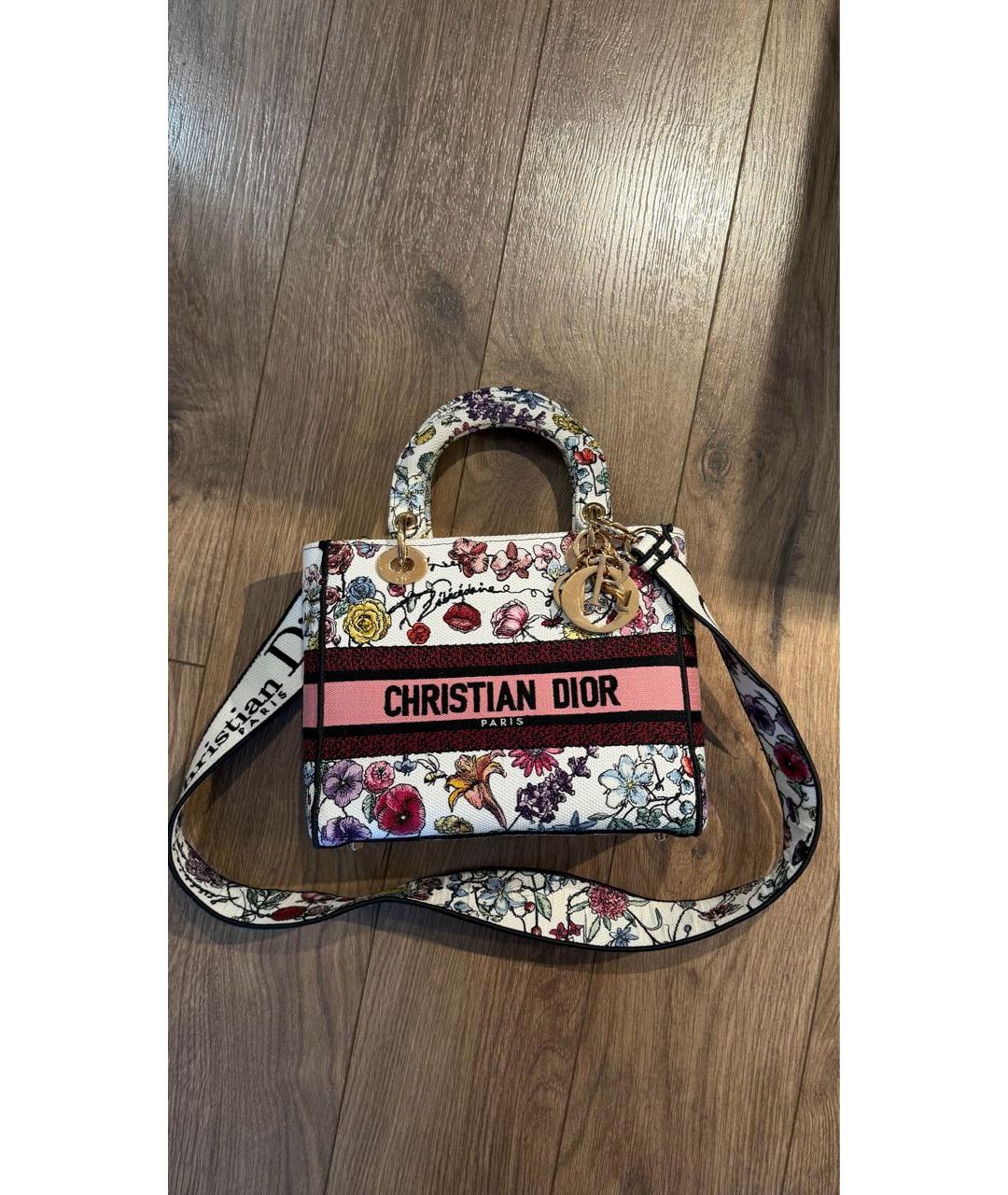CHRISTIAN DIOR Мульти тканевая сумка через плечо, фото 9