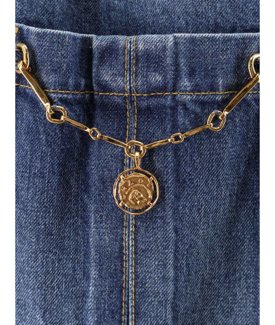 CHLOE Синяя хлопковая куртка, фото 3