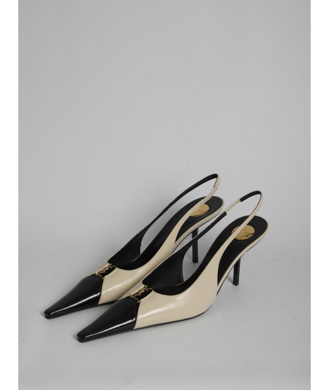 SAINT LAURENT Мульти кожаные туфли, фото 2