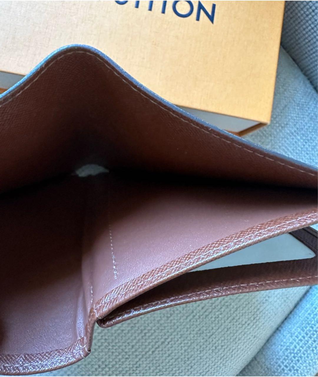 LOUIS VUITTON Кожаная визитница, фото 7