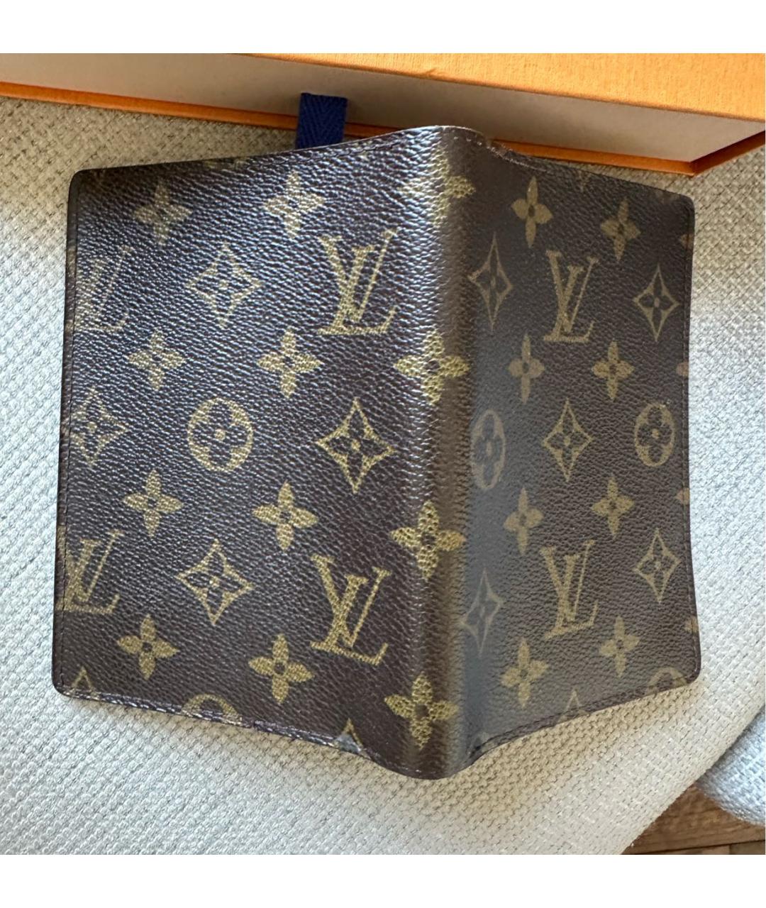 LOUIS VUITTON Кожаная визитница, фото 4