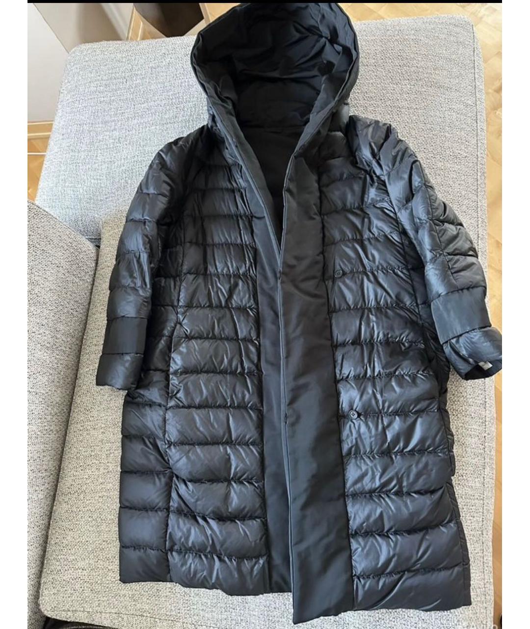 MAX MARA STUDIO Черный пуховик, фото 8