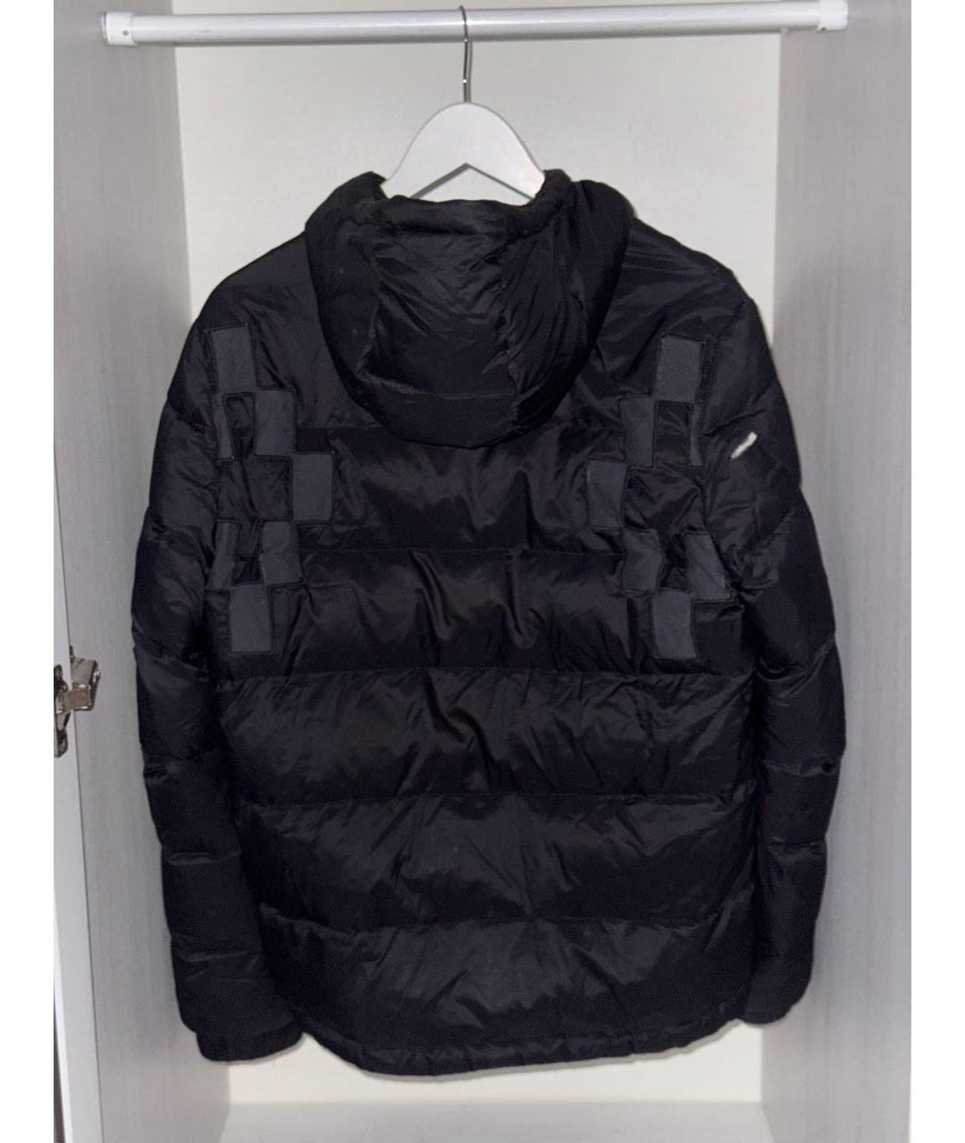 MARCELO BURLON Черный пуховик, фото 2