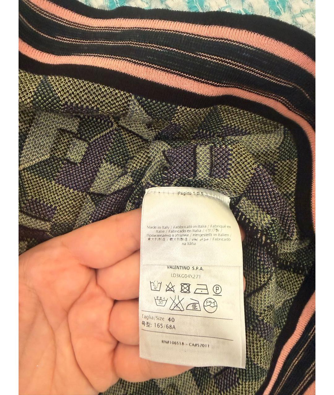 M MISSONI Мульти хлопковая юбка миди, фото 4