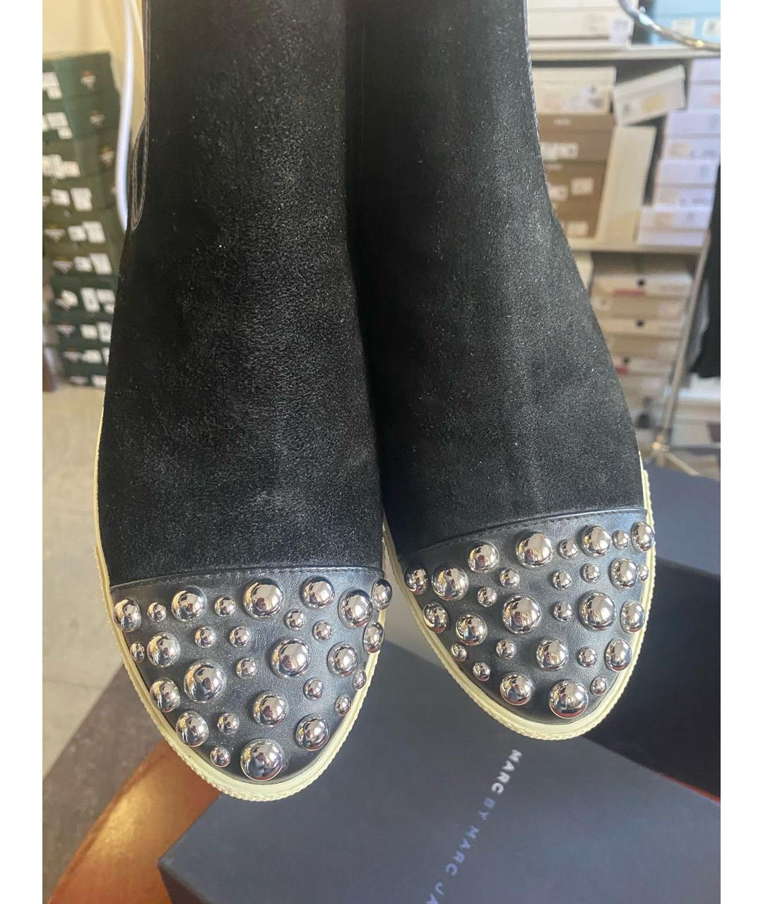 MARC BY MARC JACOBS Черные ботинки, фото 7