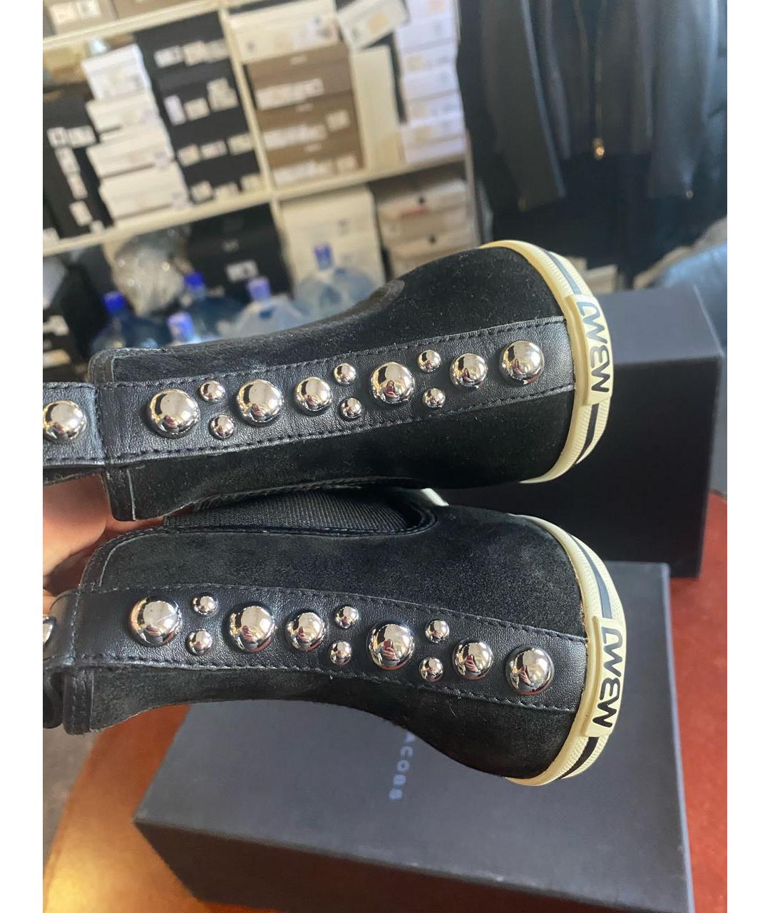 MARC BY MARC JACOBS Черные ботинки, фото 5