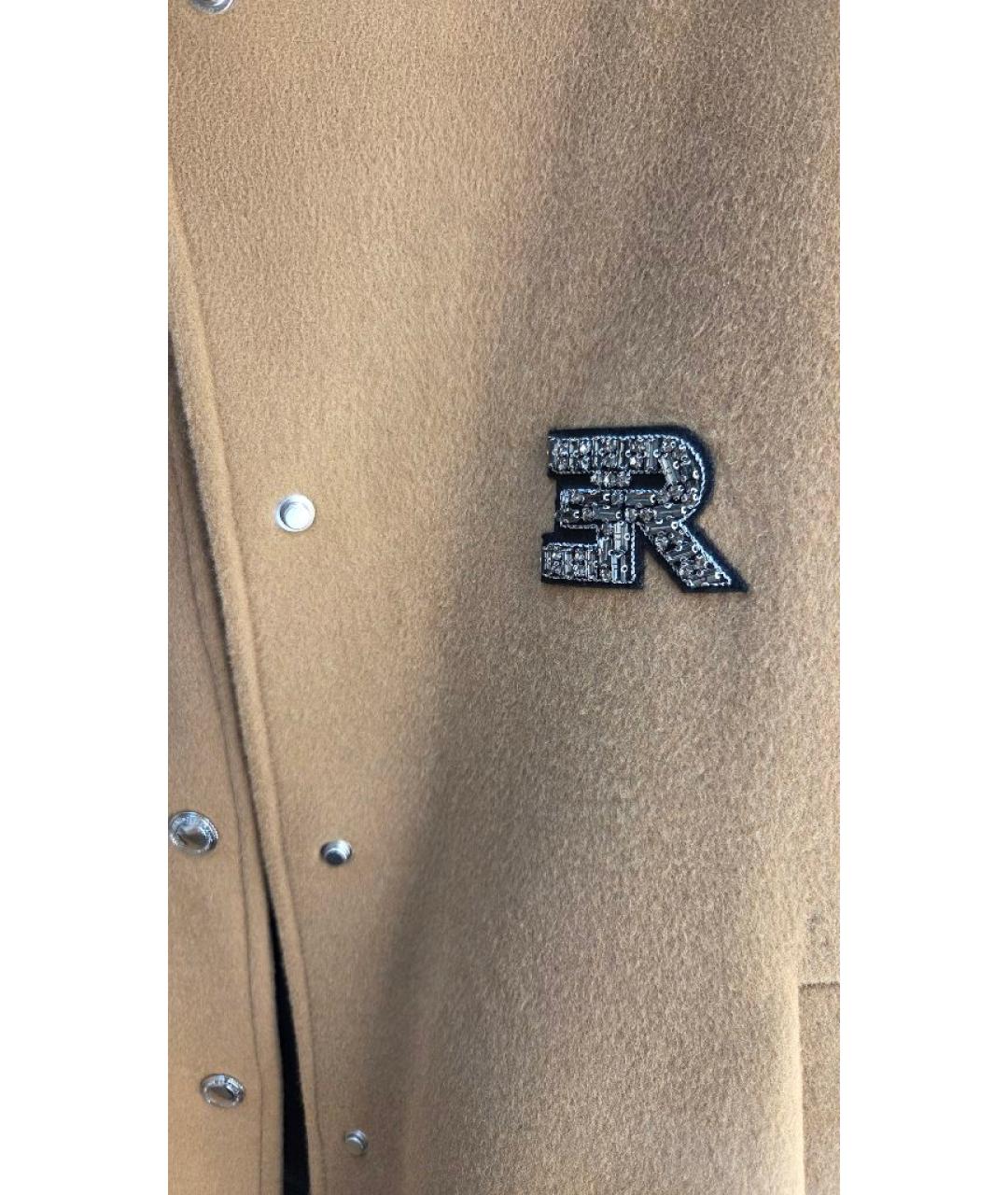 ERMANNO FIRENZE Бежевая шерстяная куртка, фото 4