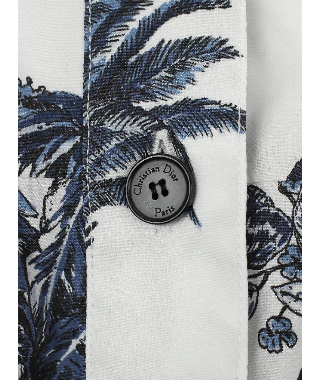 CHRISTIAN DIOR Белый хлопковый сарафан, фото 8