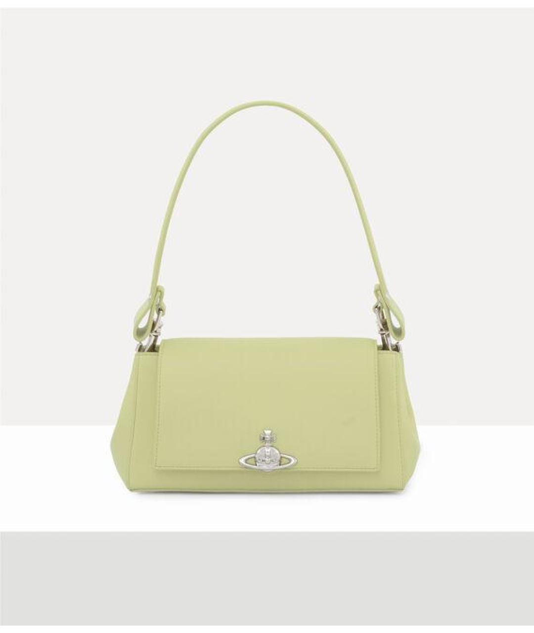 VIVIENNE WESTWOOD Зеленая сумка через плечо, фото 3