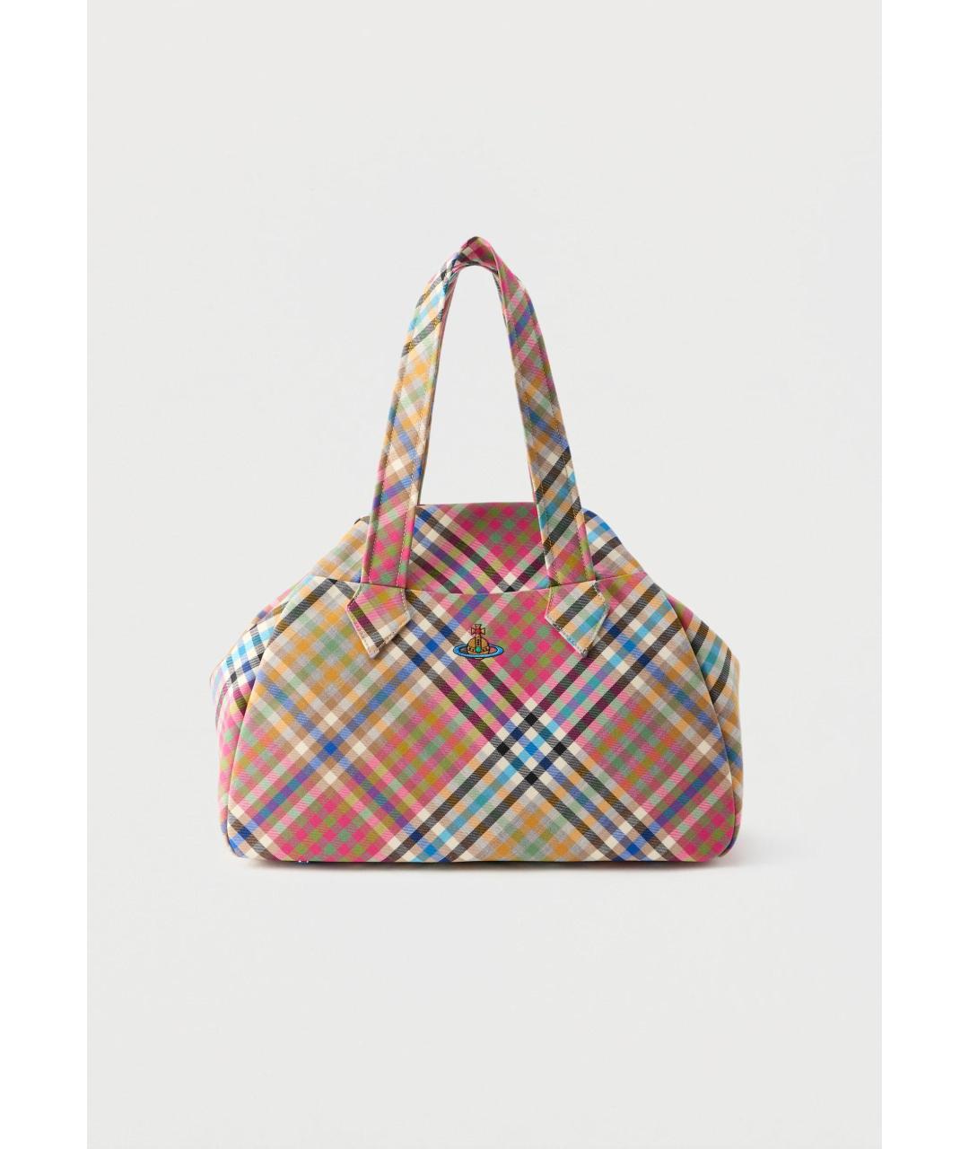 VIVIENNE WESTWOOD Мульти тканевая сумка тоут, фото 3