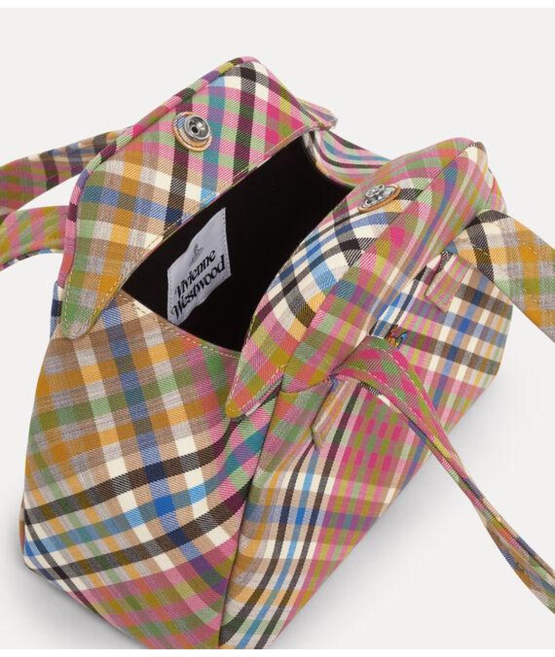 VIVIENNE WESTWOOD Мульти тканевая сумка тоут, фото 2