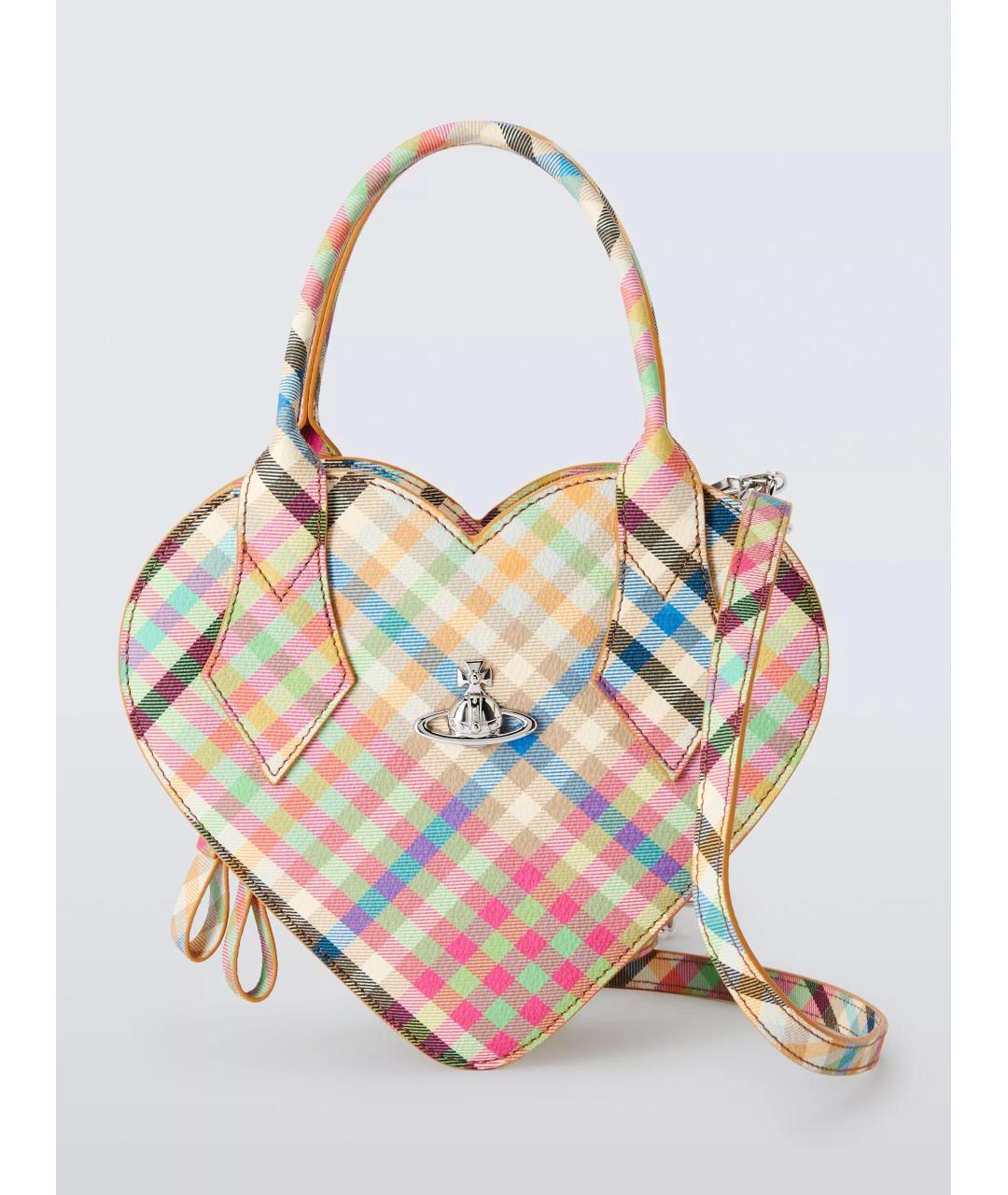 VIVIENNE WESTWOOD Мульти тканевая сумка тоут, фото 3