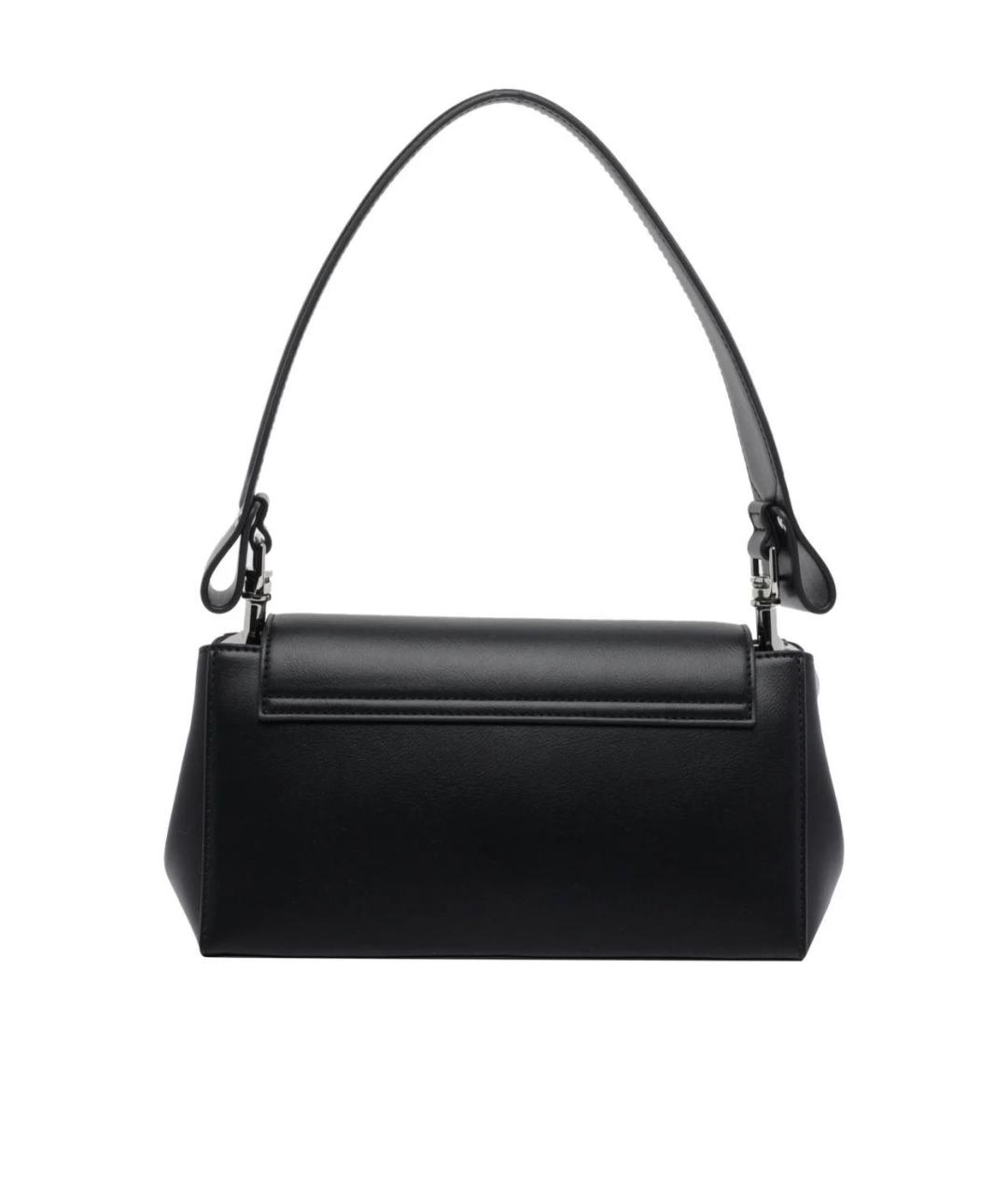VIVIENNE WESTWOOD Черная сумка через плечо из искусственной кожи, фото 2
