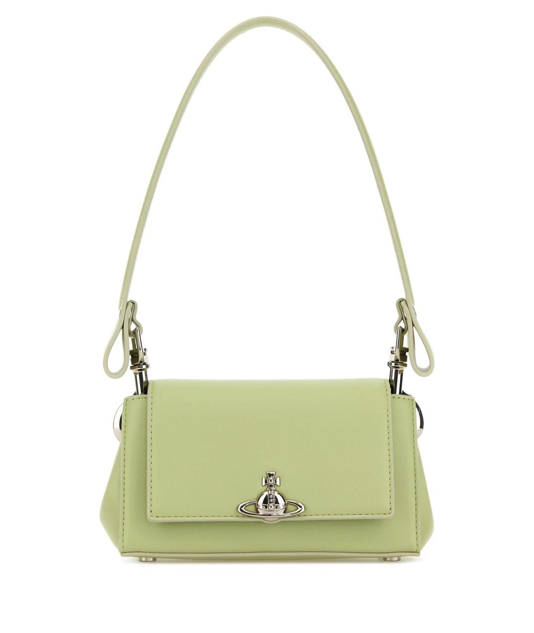 VIVIENNE WESTWOOD Зеленая сумка через плечо из искусственной кожи, фото 1