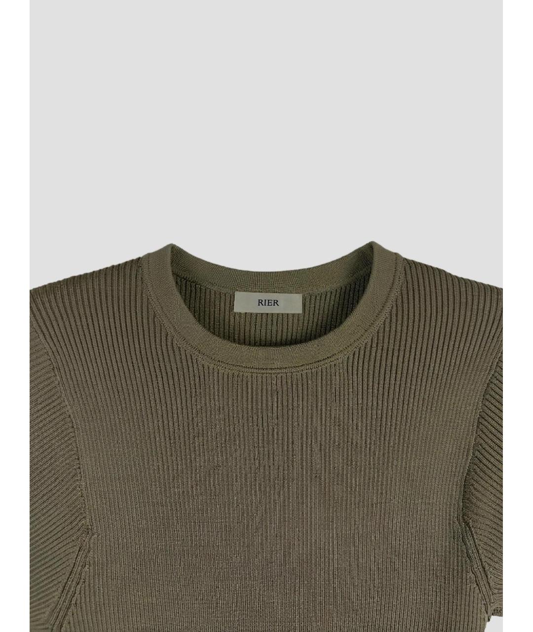 RIER Хаки футболка, фото 3