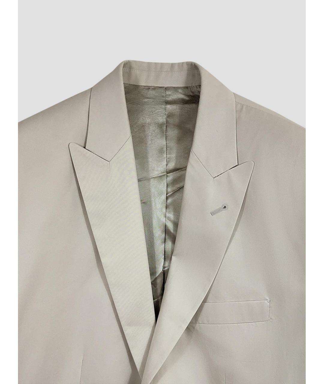 RIER Серый шерстяной пиджак, фото 3