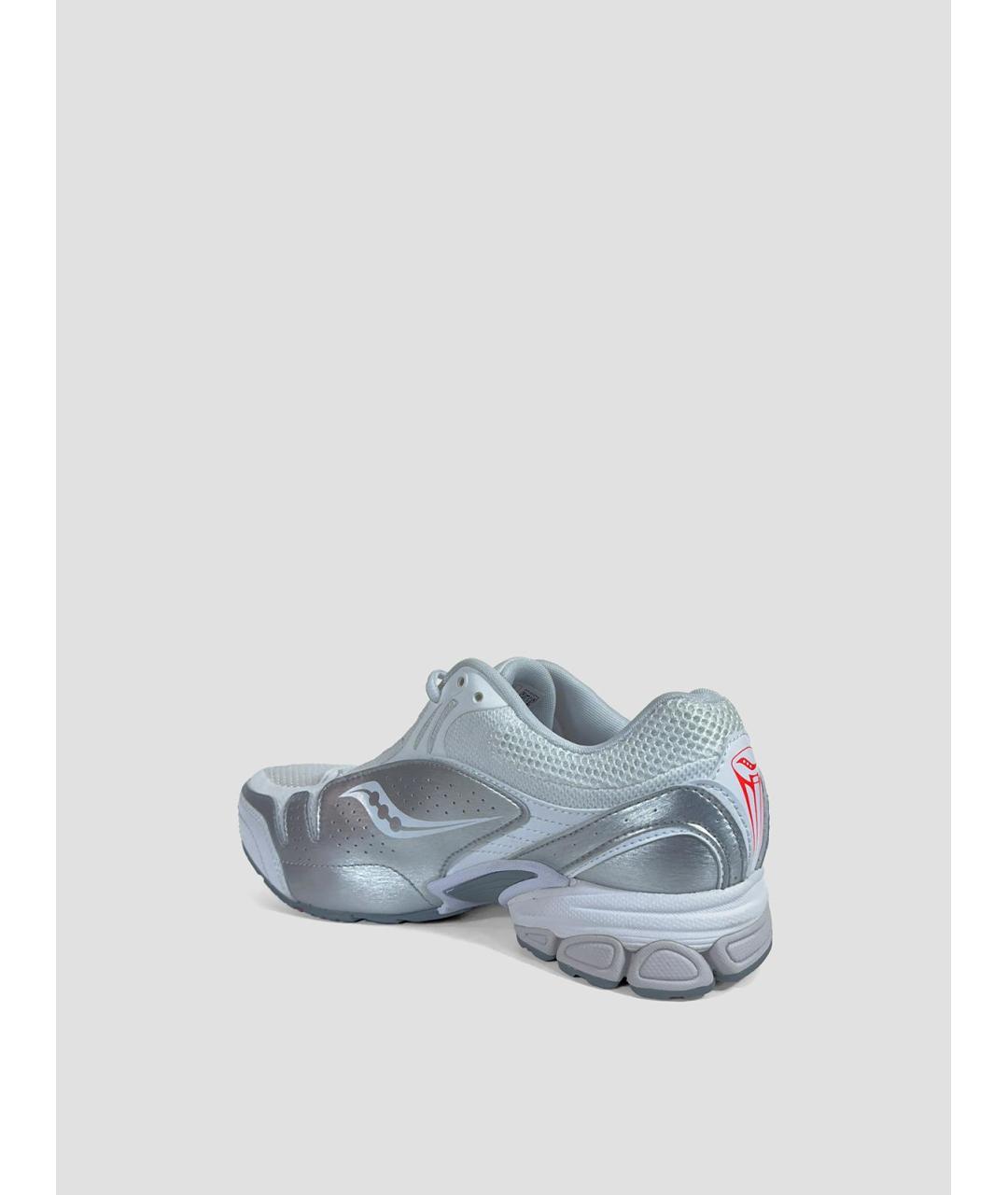 SAUCONY Серебряные текстильные низкие кроссовки / кеды, фото 2