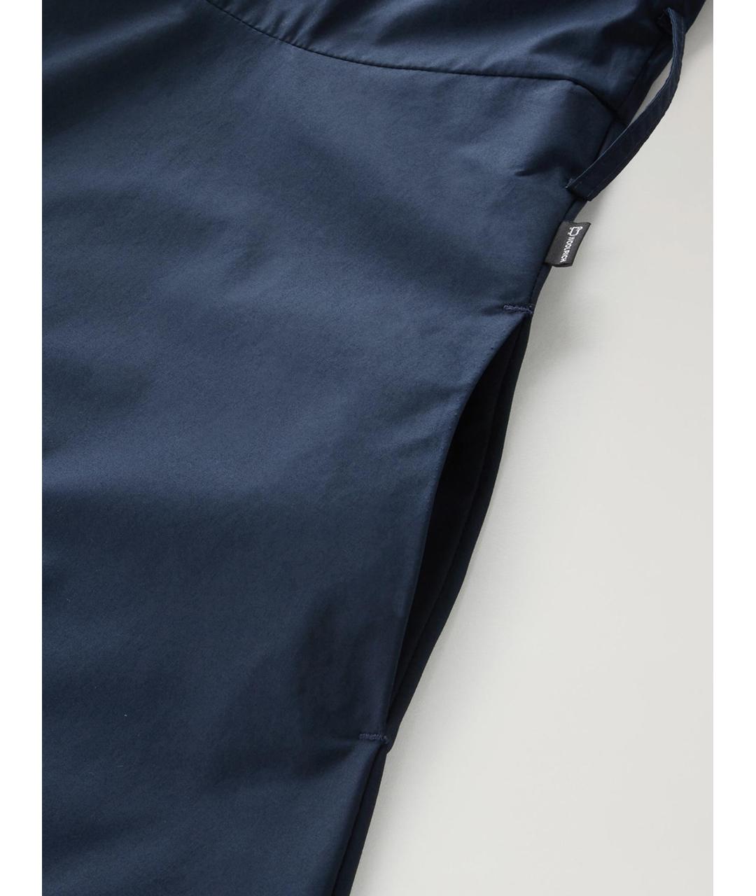 WOOLRICH Синее хлопковое повседневное платье, фото 3