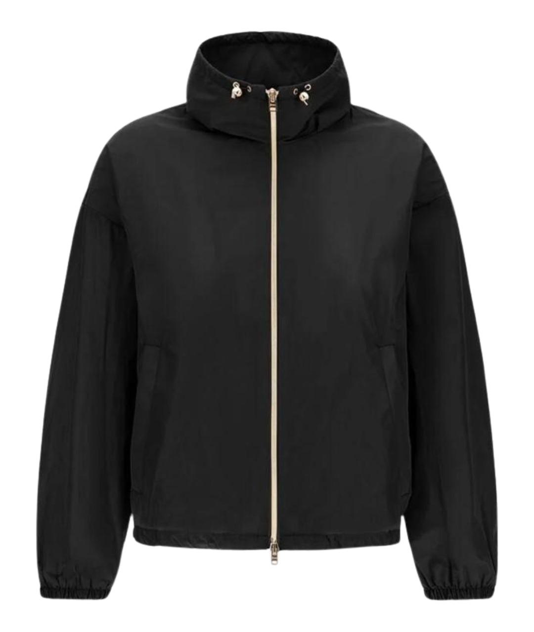 HERNO Черная полиэстеровая куртка, фото 1