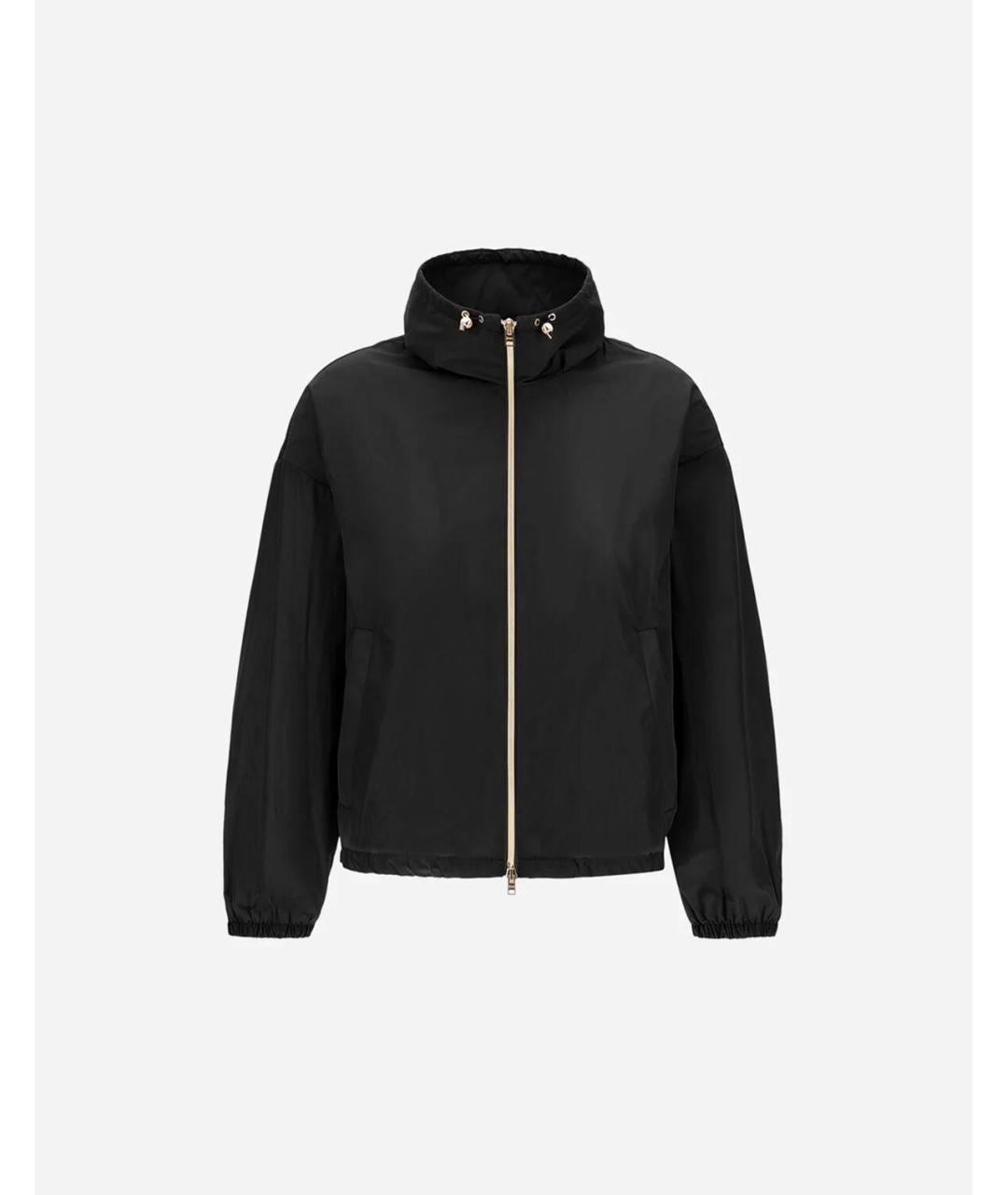 HERNO Черная полиэстеровая куртка, фото 3