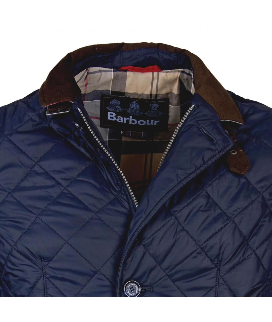 BARBOUR Темно-синяя полиамидовая куртка, фото 2