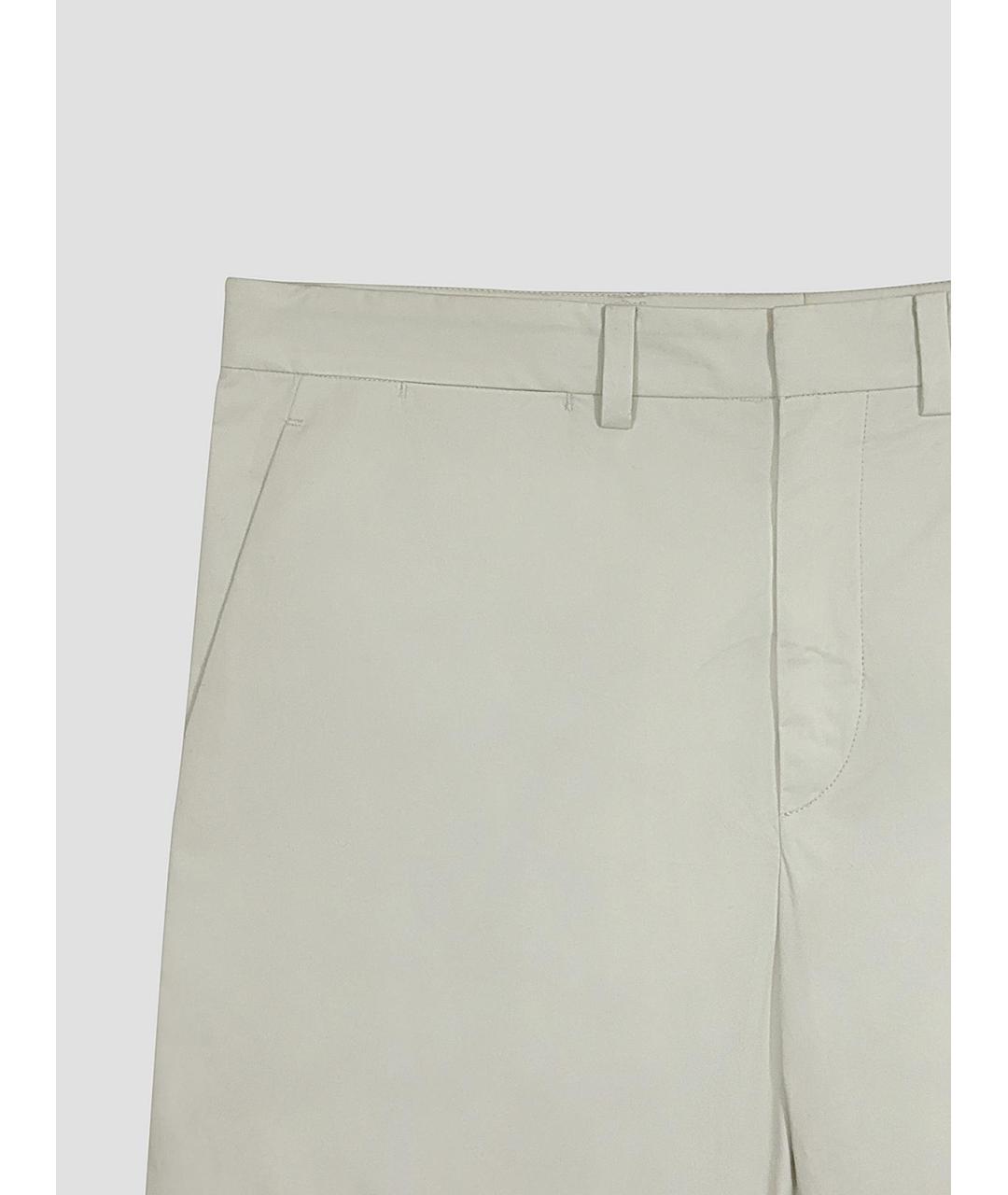 RIER Серые хлопковые классические брюки, фото 3