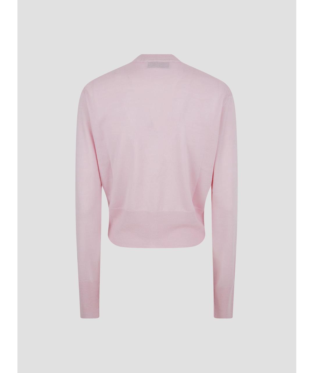 VIVIENNE WESTWOOD Розовый шелковый кардиган, фото 2