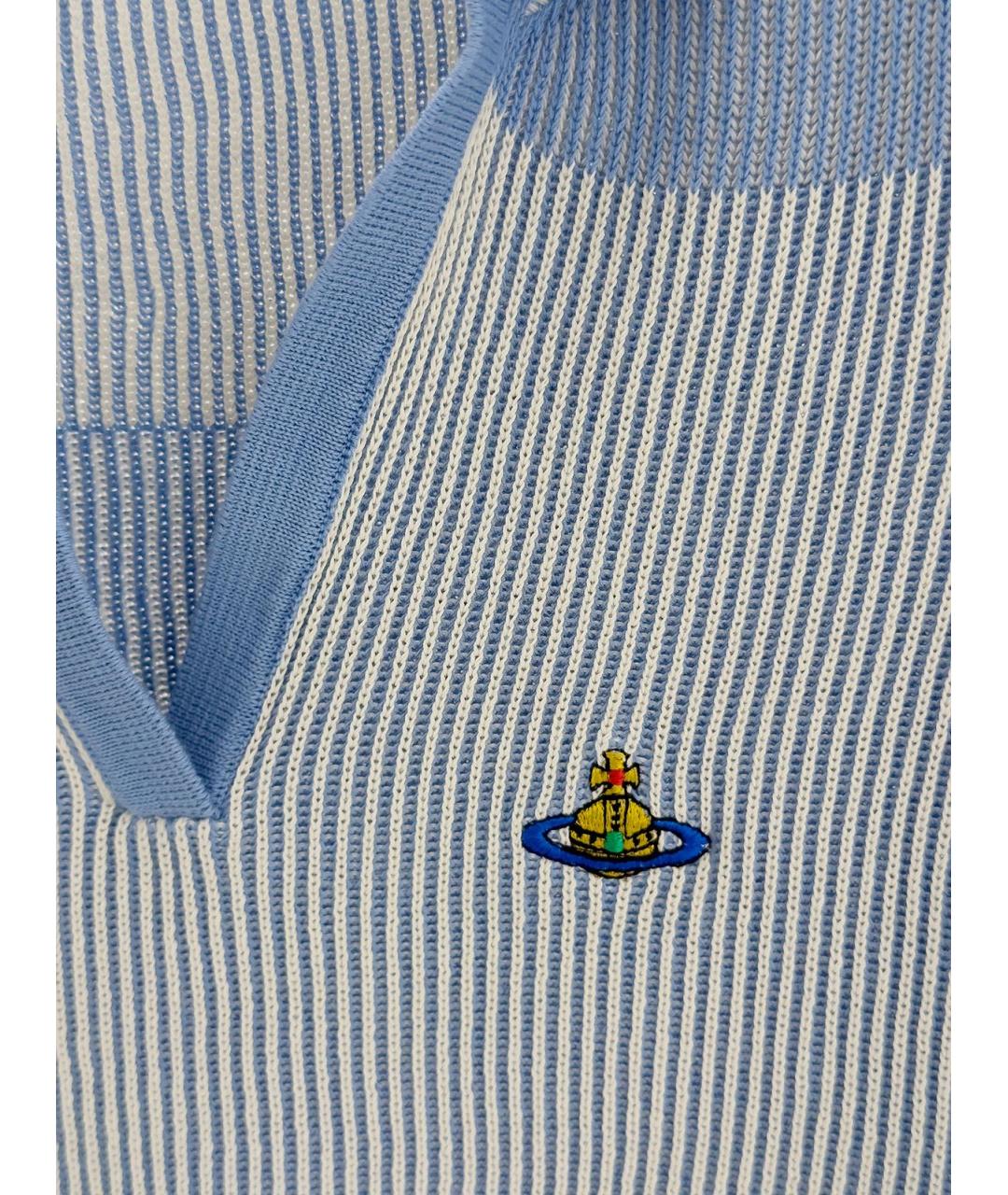 VIVIENNE WESTWOOD Мульти хлопковая футболка, фото 3