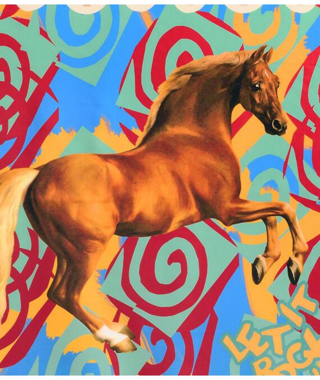 VIVIENNE WESTWOOD Мульти шелковый платок, фото 2