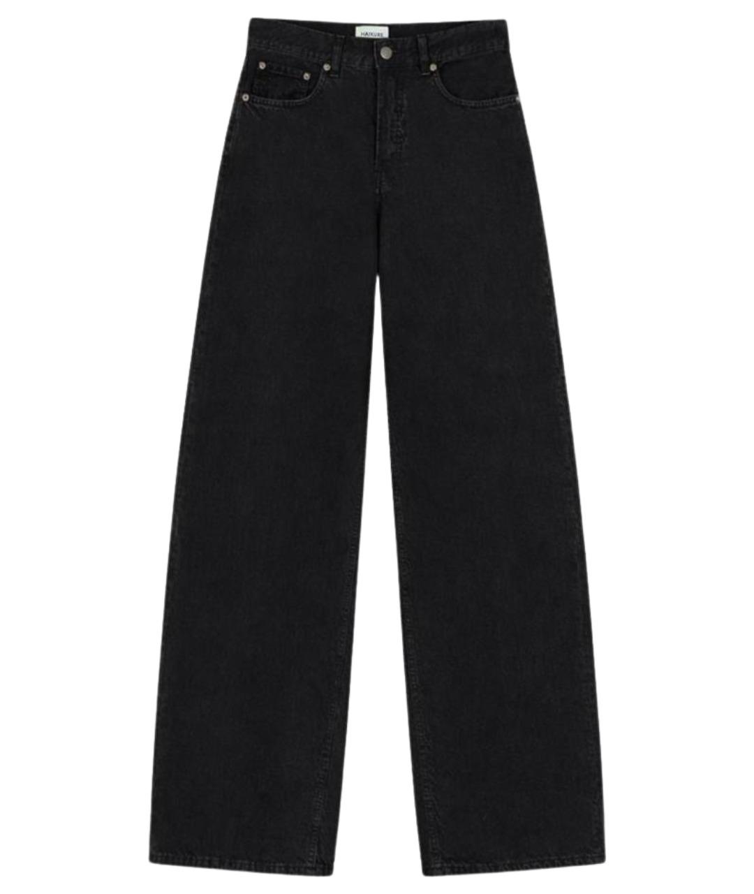 HAIKURE Серые хлопковые прямые джинсы, фото 1