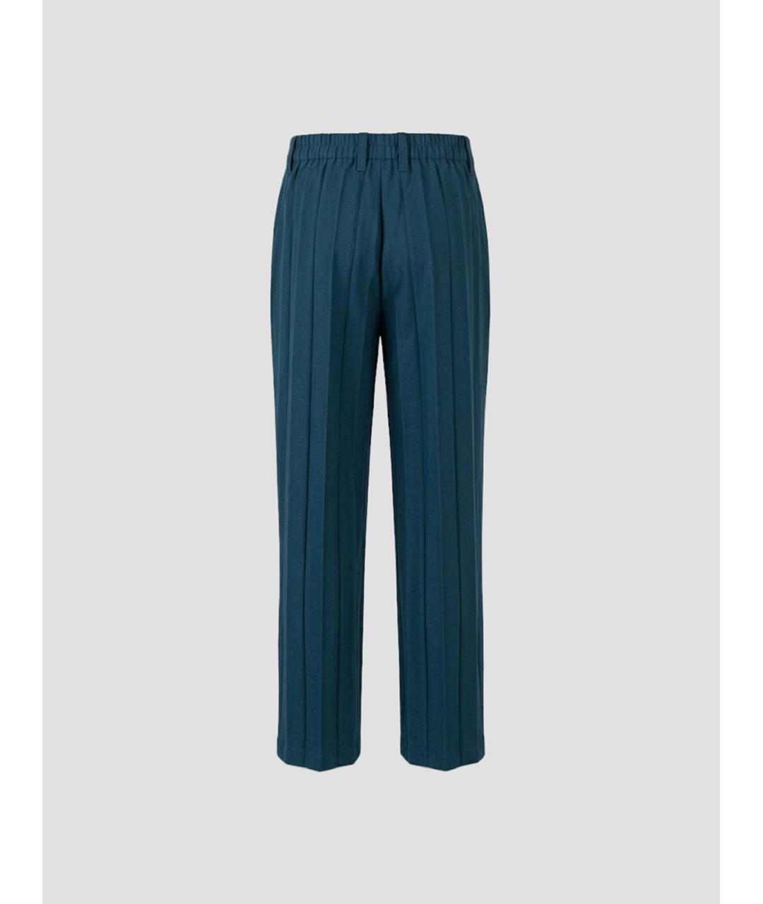 HOMME PLISSE ISSEY MIYAKE Полиэстеровые повседневные брюки, фото 2