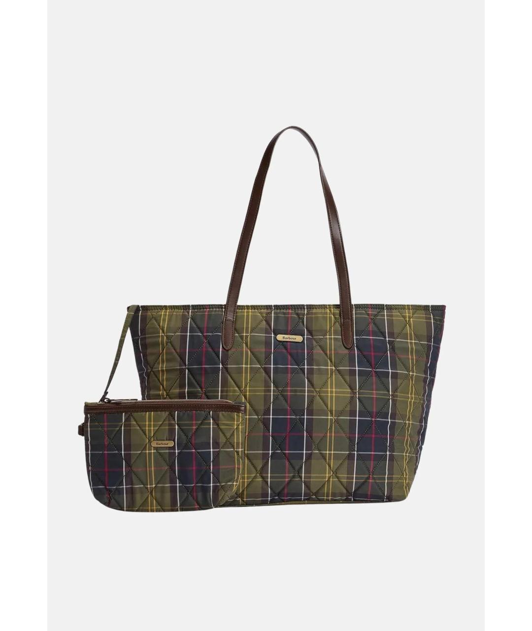 BARBOUR Мульти синтетическая сумка тоут, фото 3