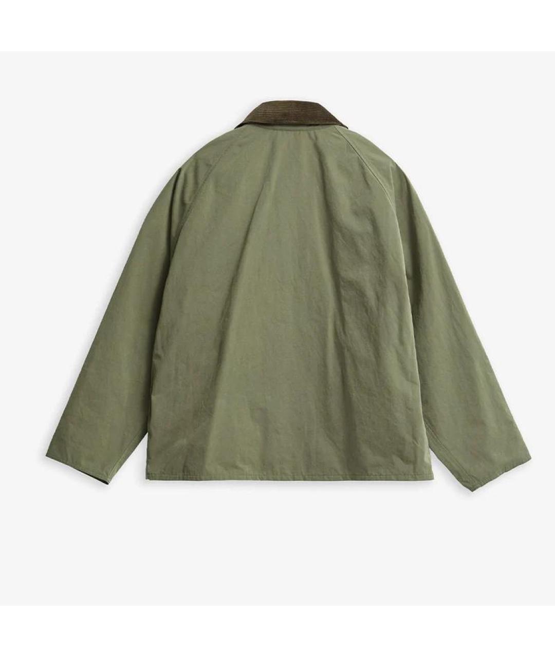 BARBOUR Хаки хлопковая куртка, фото 2