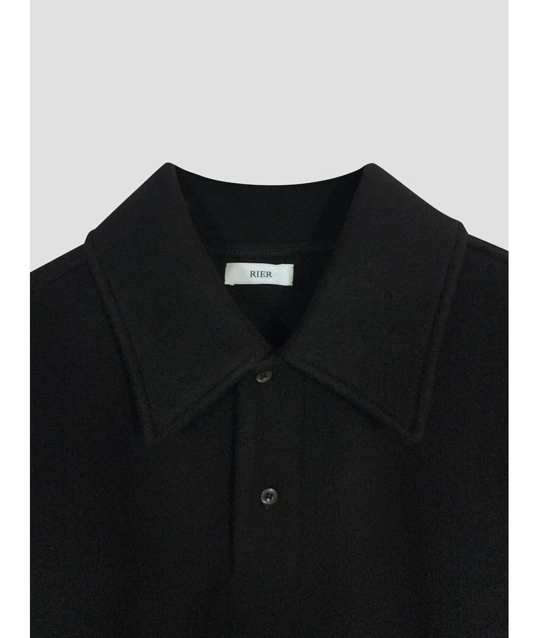 RIER Черный шерстяной джемпер / свитер, фото 3