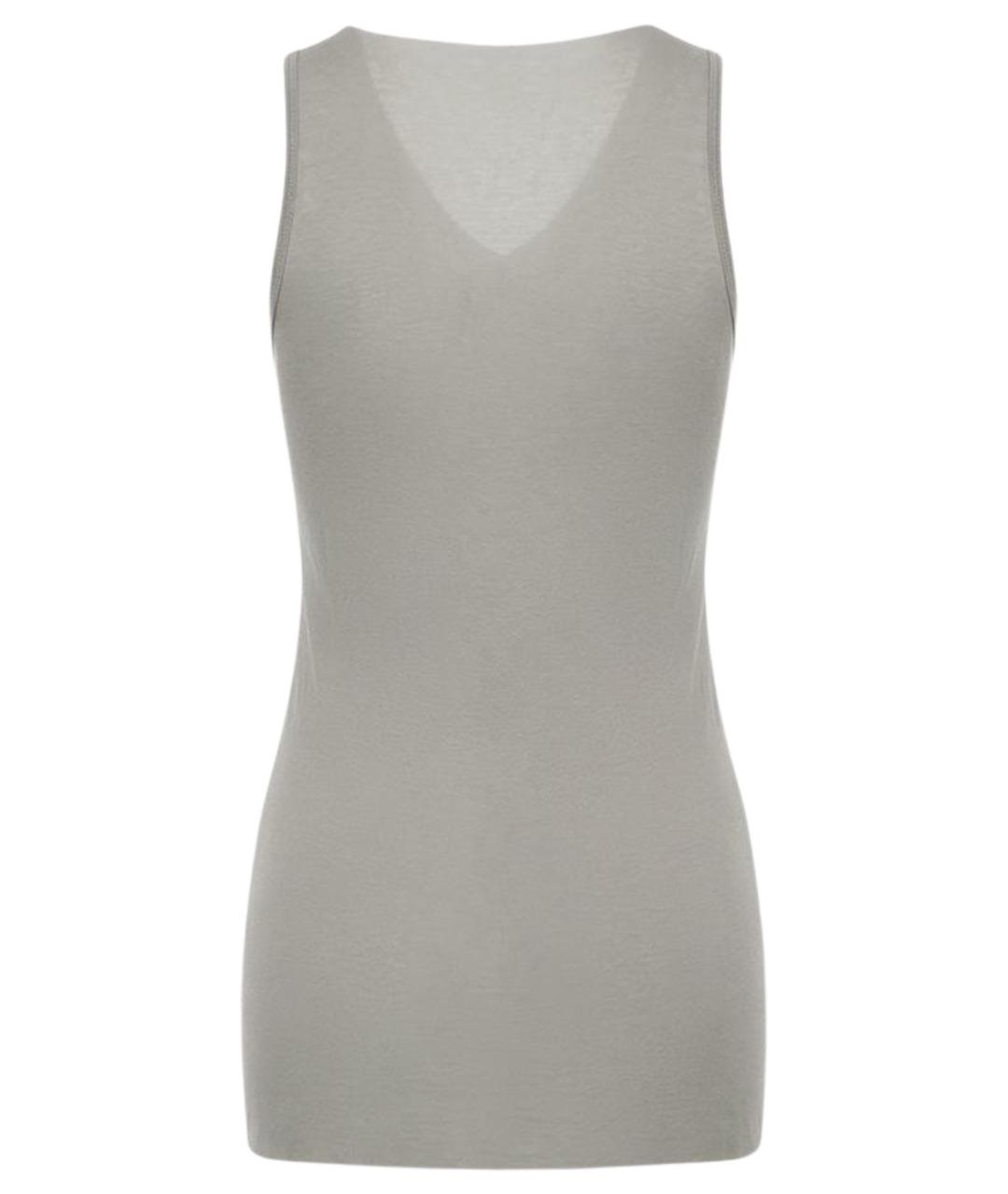 RICK OWENS Белая хлопковая майка, фото 1