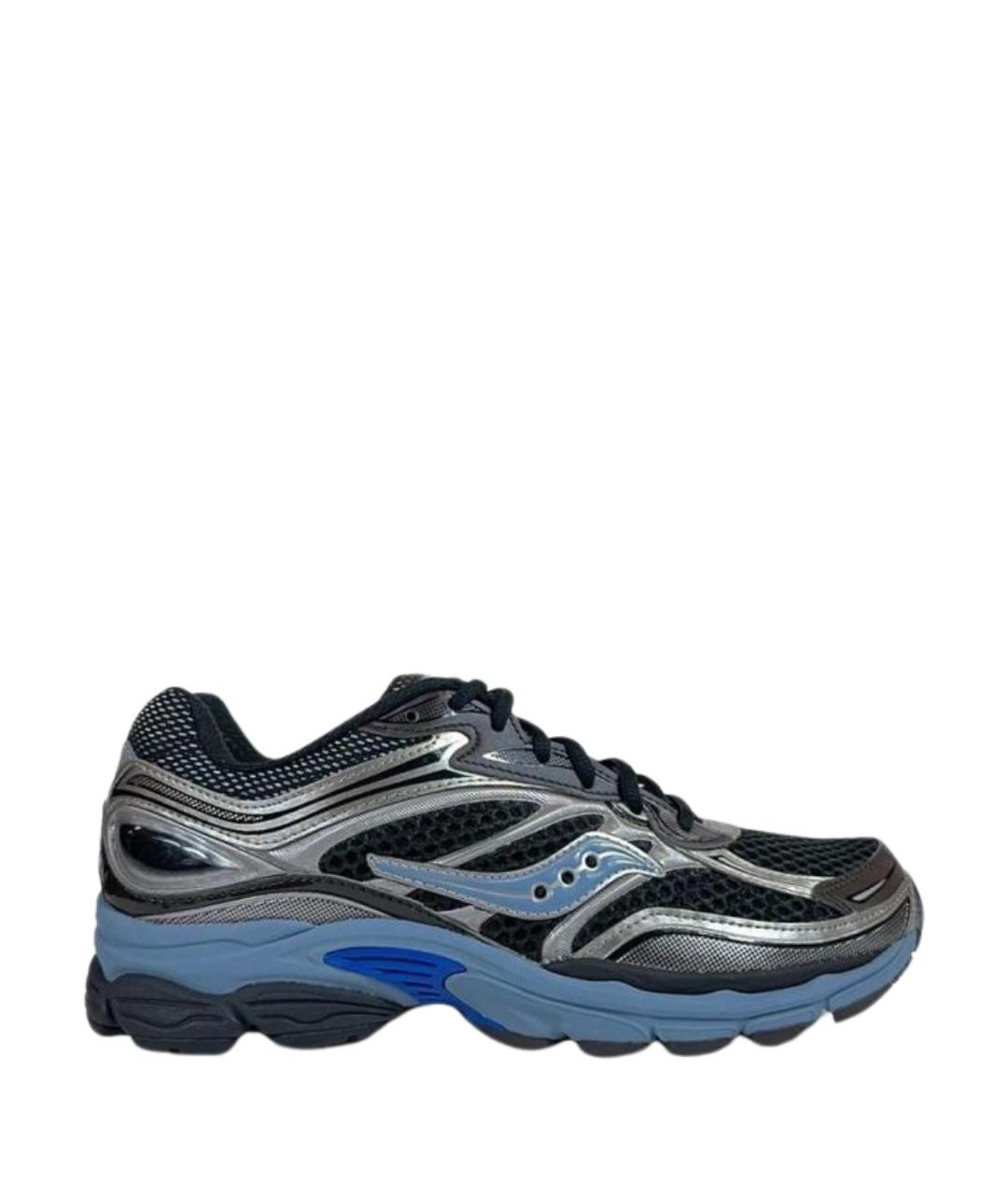 SAUCONY Черные синтетические низкие кроссовки / кеды, фото 1