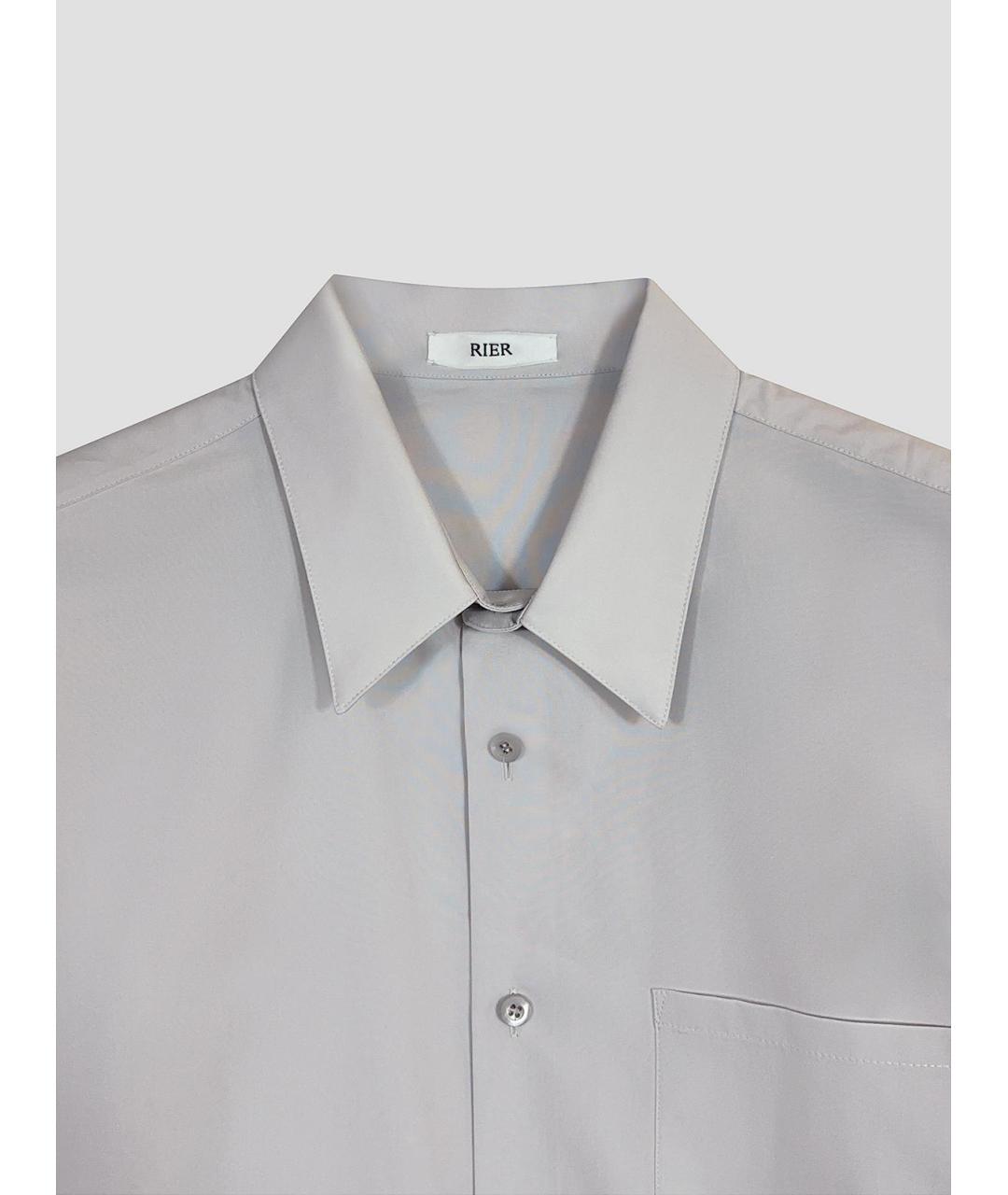 RIER Серая кэжуал рубашка, фото 3