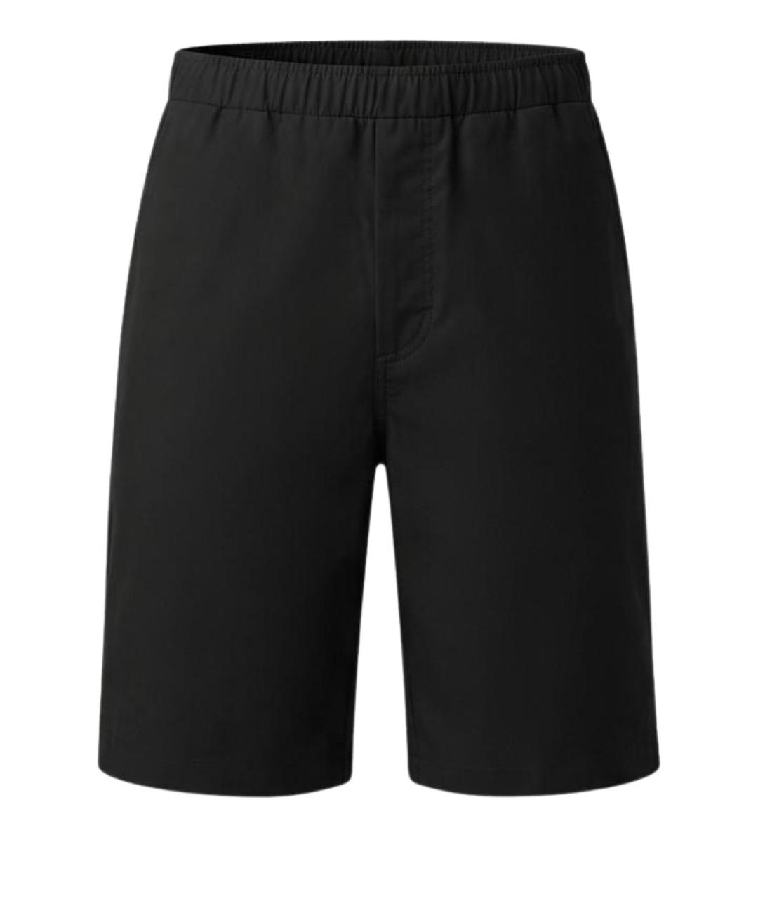 RIER Черные хлопковые шорты, фото 1