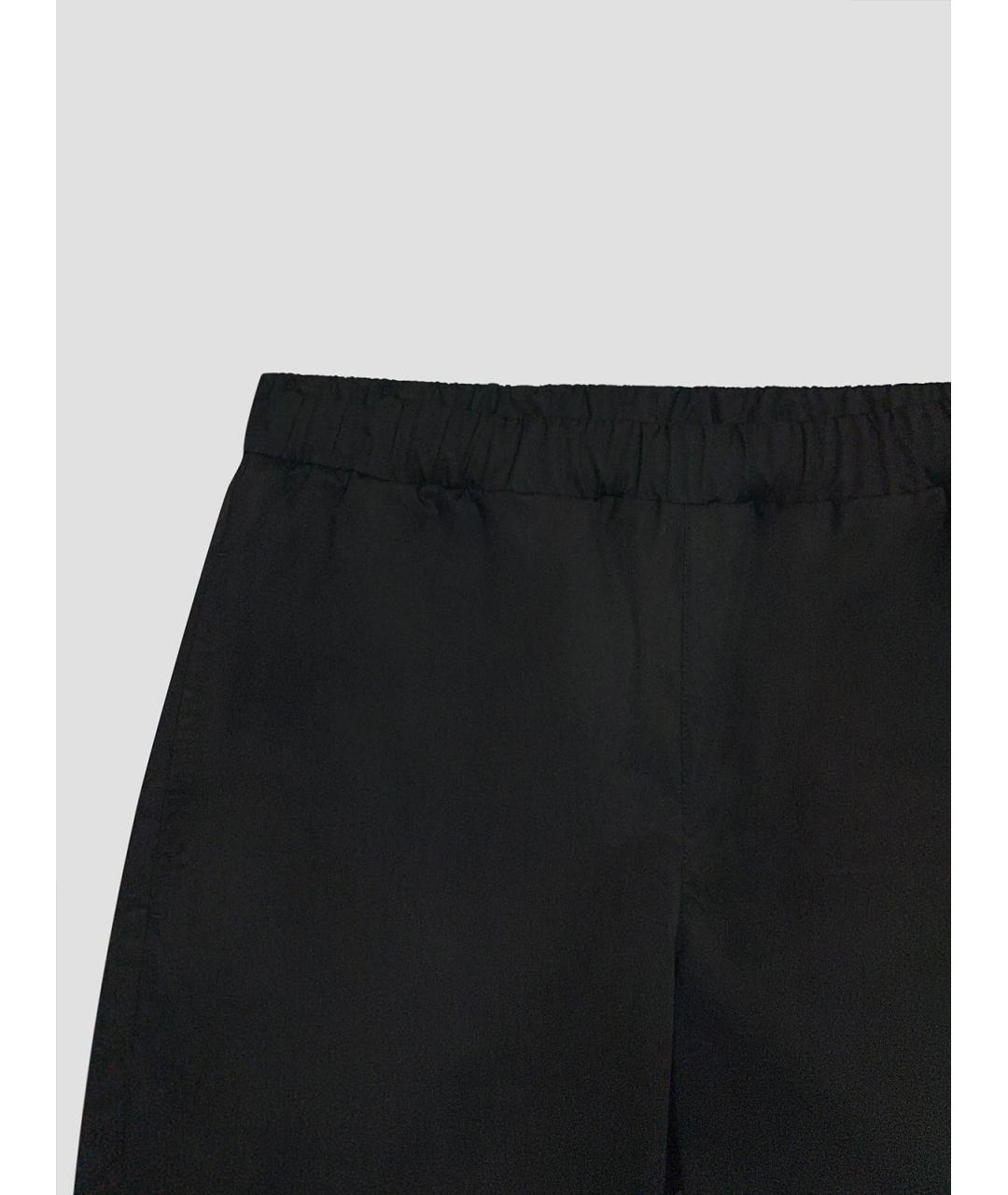 RIER Черные хлопковые шорты, фото 3