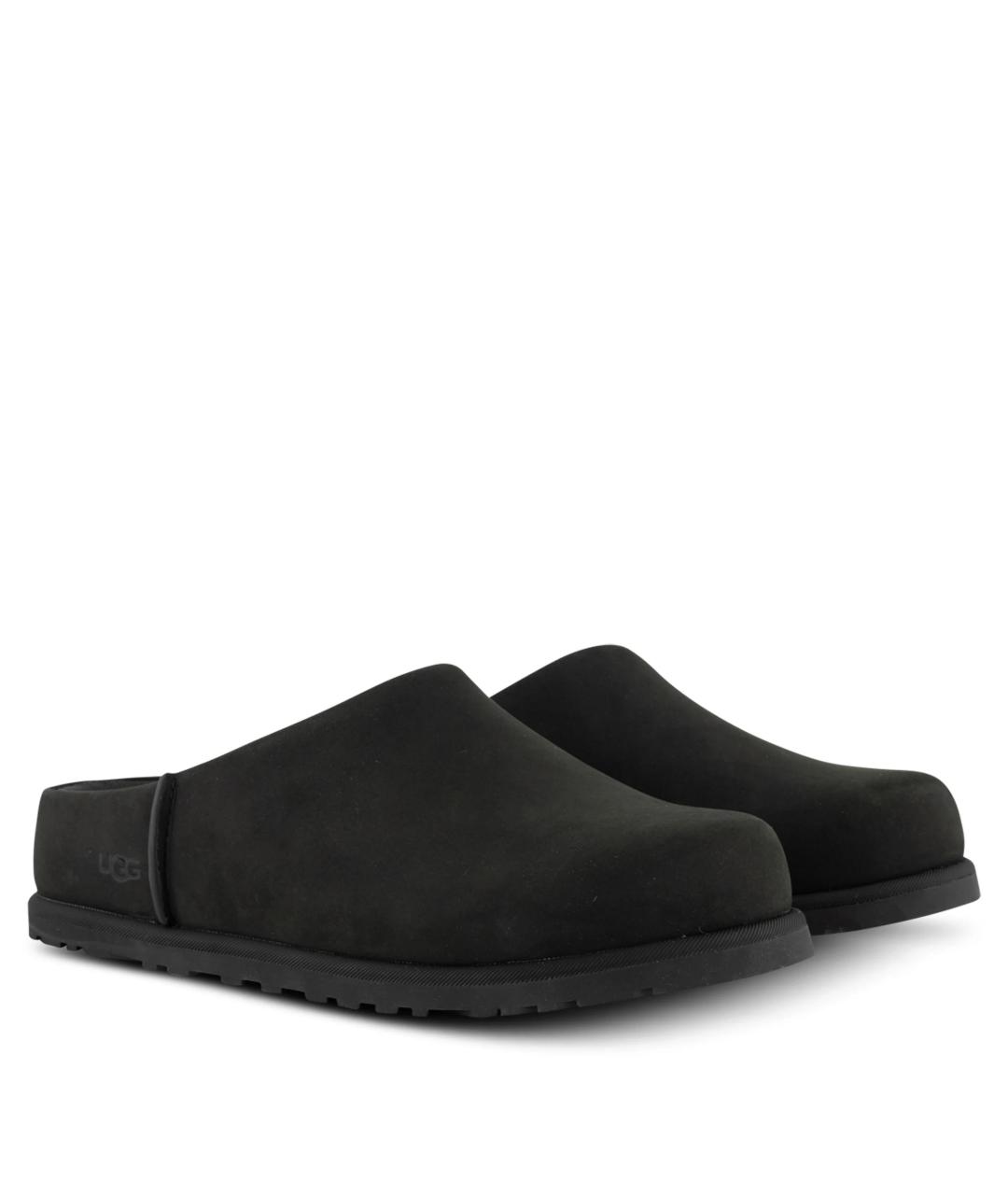 UGG AUSTRALIA Черные замшевые сандалии, фото 2