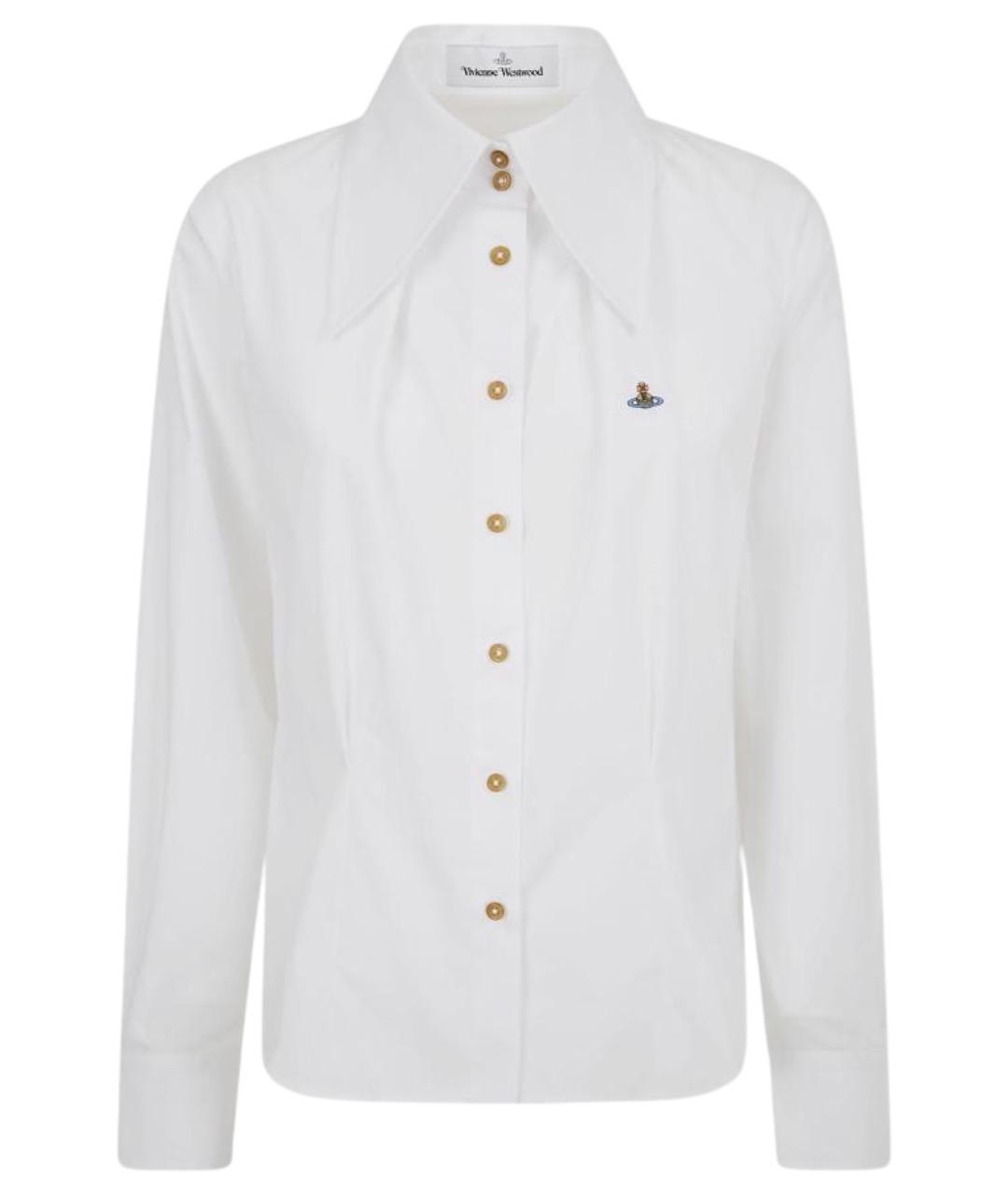 VIVIENNE WESTWOOD Белая хлопковая рубашка, фото 1