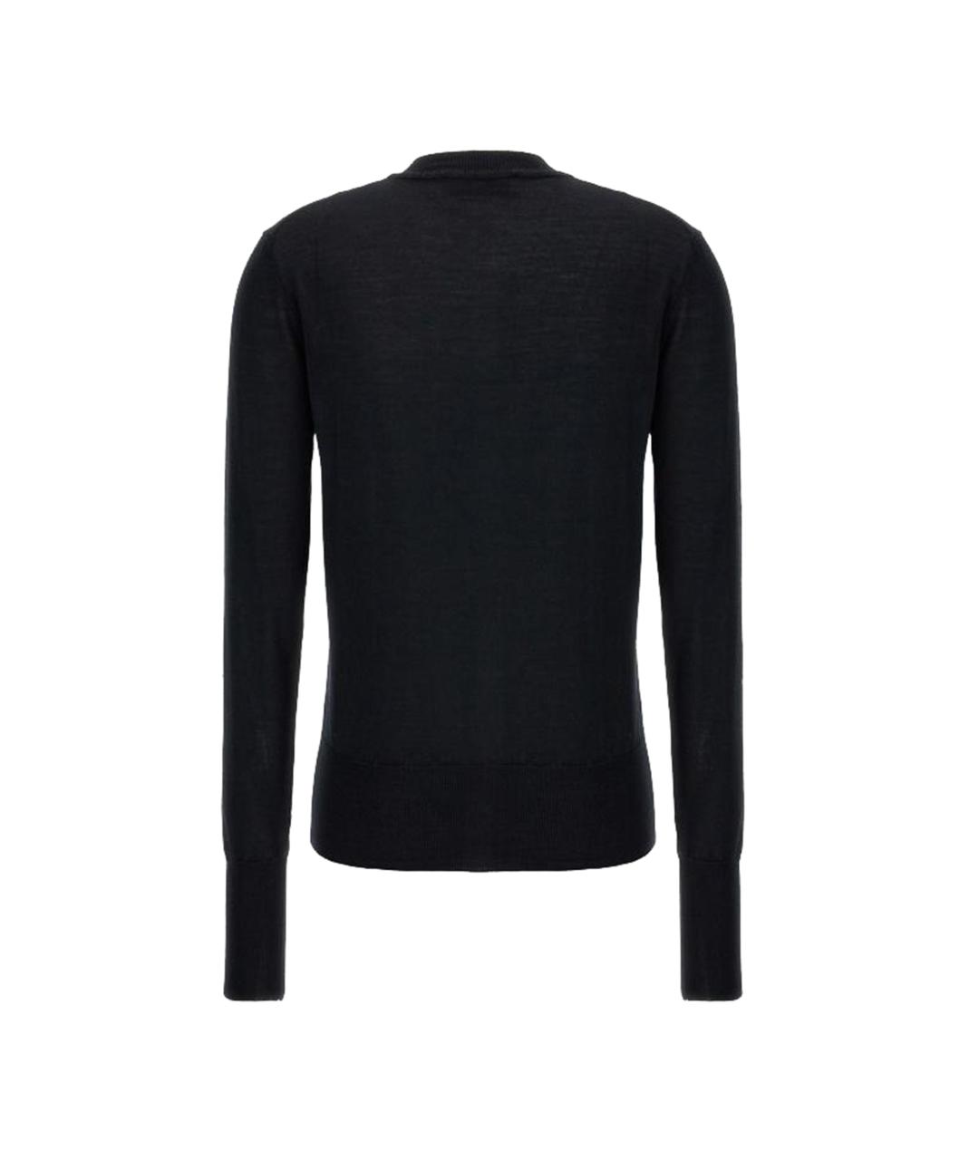 VIVIENNE WESTWOOD Черный шерстяной кардиган, фото 2