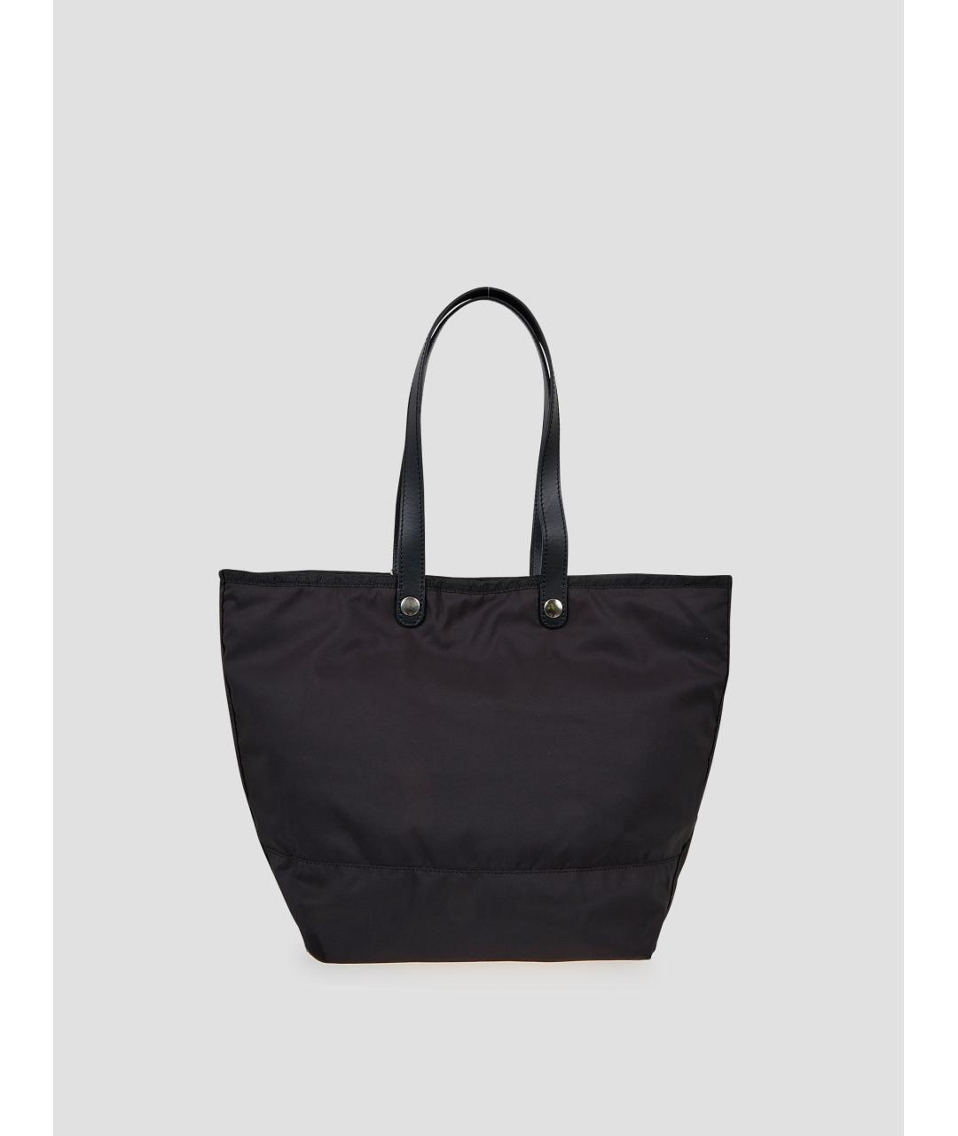 VIVIENNE WESTWOOD Черная синтетическая сумка тоут, фото 2