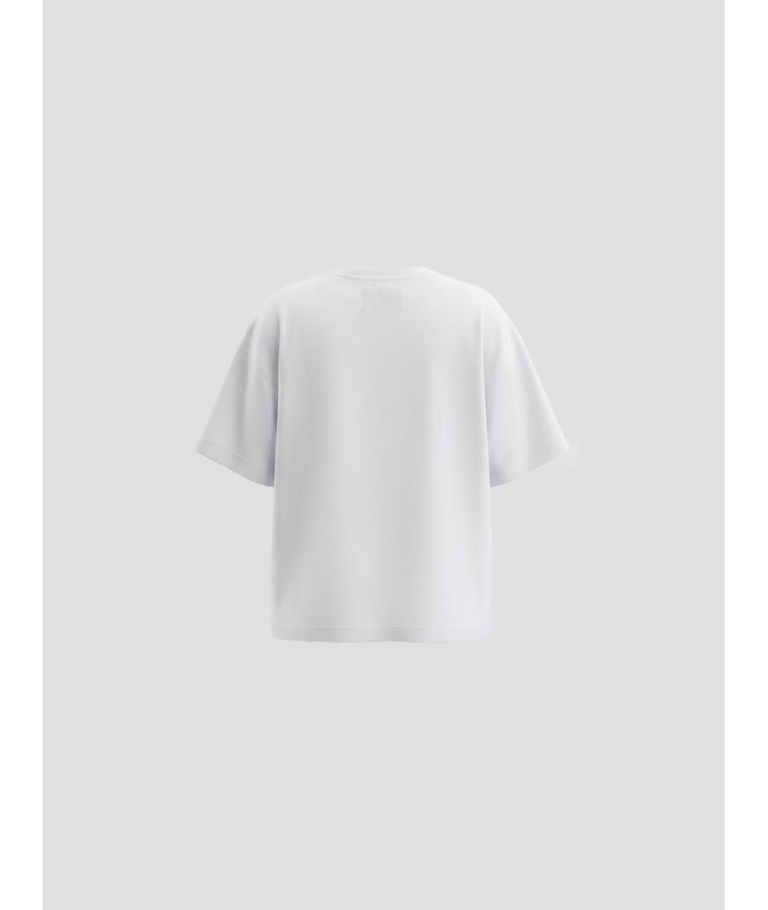 VIVIENNE WESTWOOD Белая хлопковая футболка, фото 2