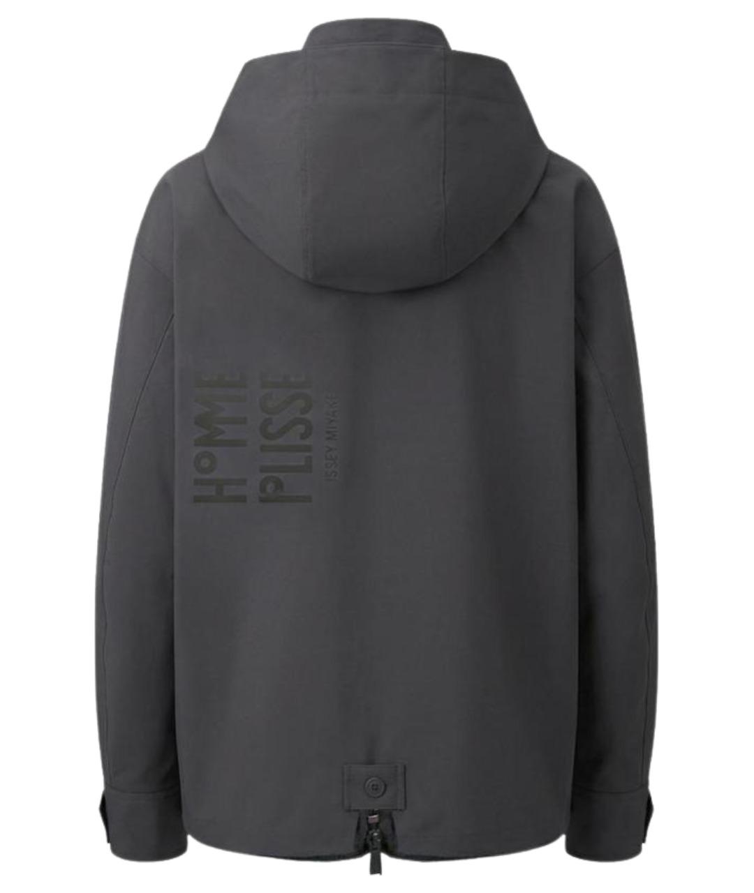 HOMME PLISSE ISSEY MIYAKE Серая куртка, фото 2