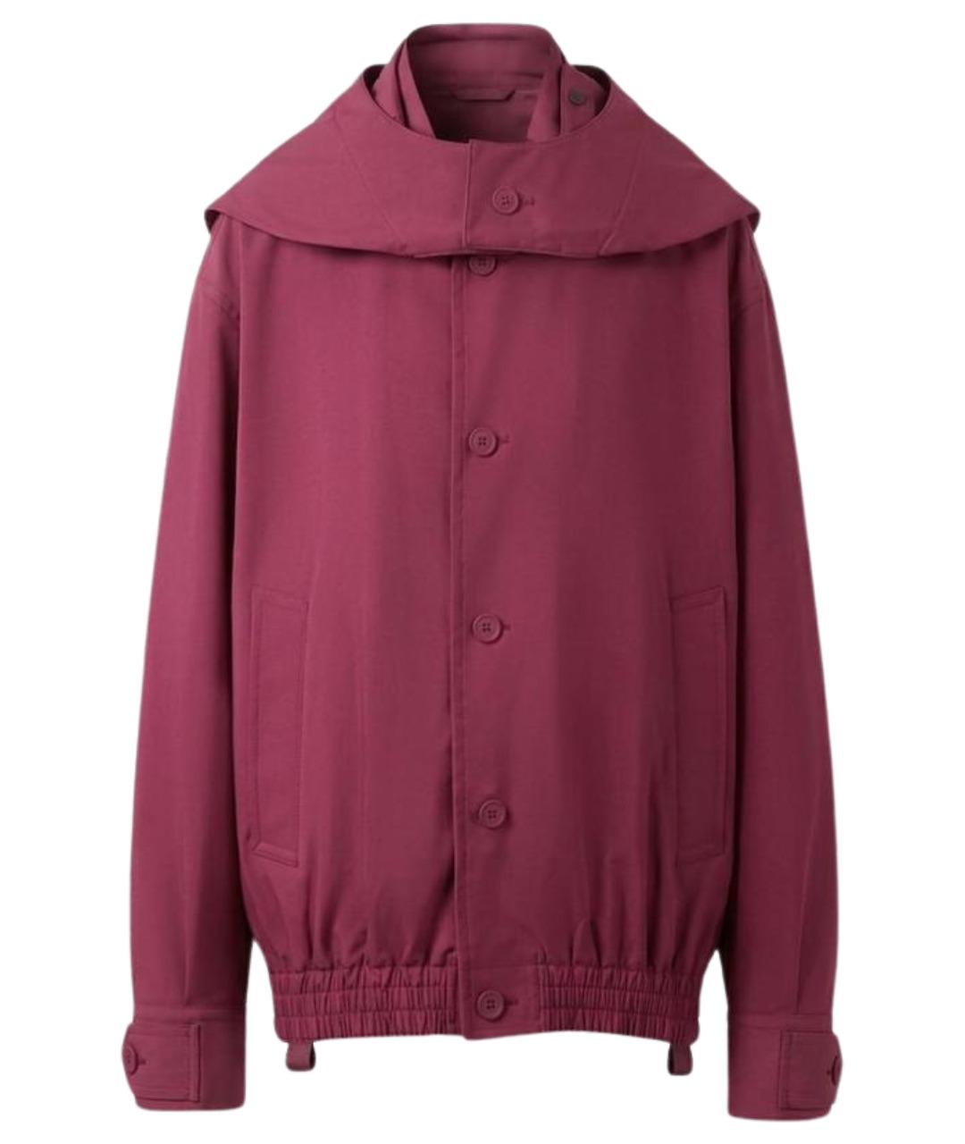 HOMME PLISSE ISSEY MIYAKE Бордовая куртка, фото 1