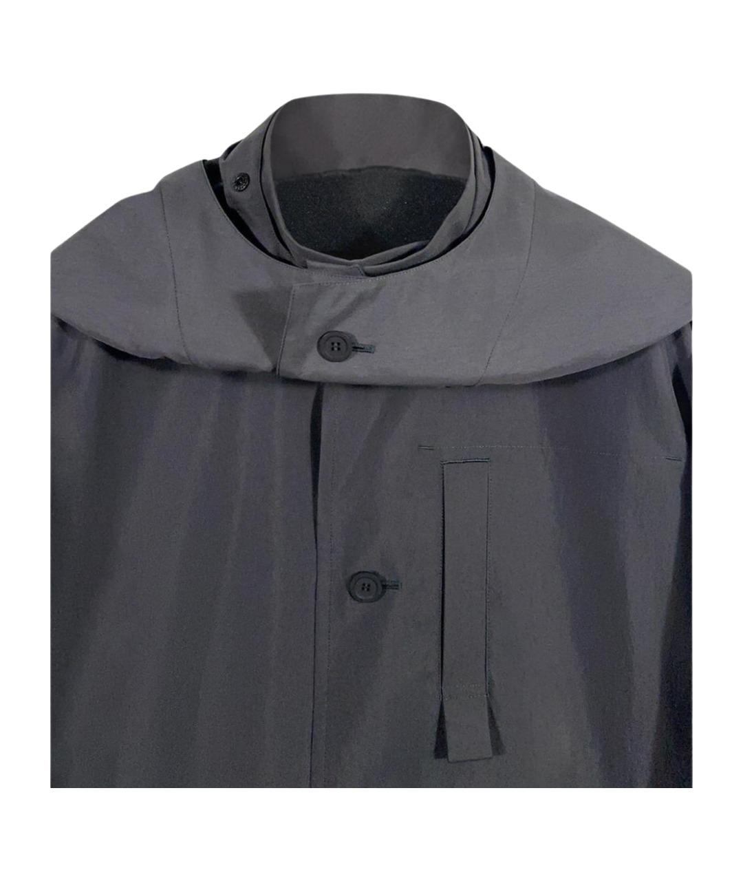 HOMME PLISSE ISSEY MIYAKE Серая куртка, фото 3