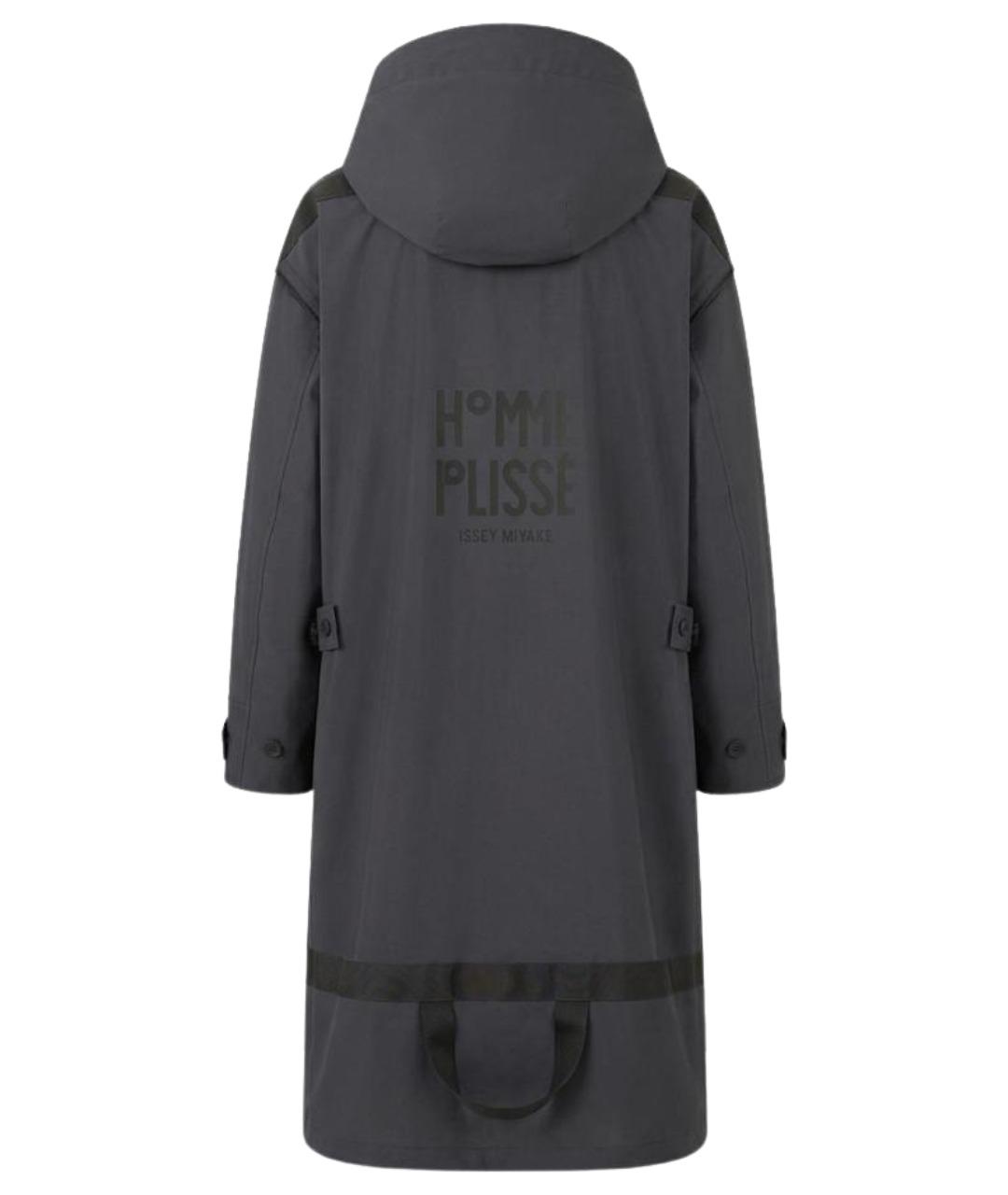 HOMME PLISSE ISSEY MIYAKE Серая куртка, фото 2