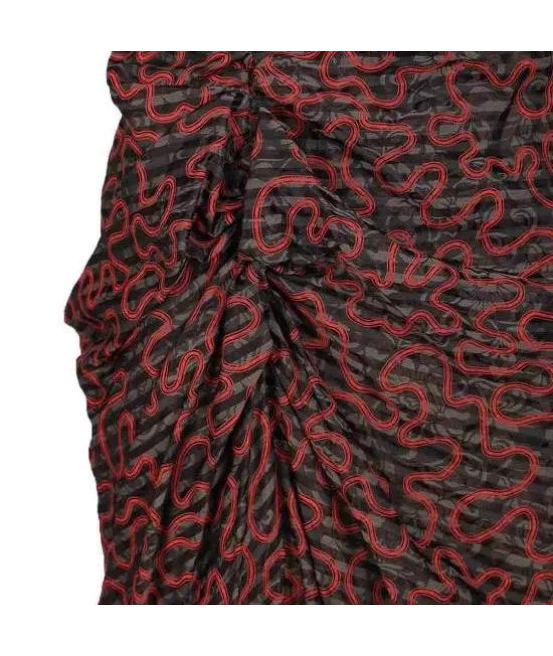 VIVIENNE WESTWOOD Мульти хлопковое коктейльное платье, фото 3